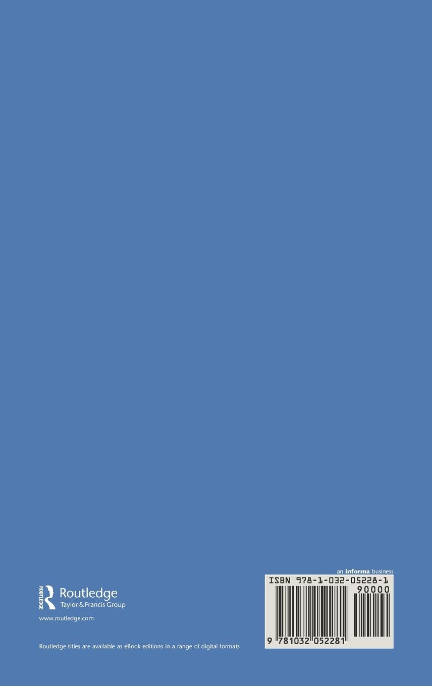 Rückseitencover The Perception of the Environment