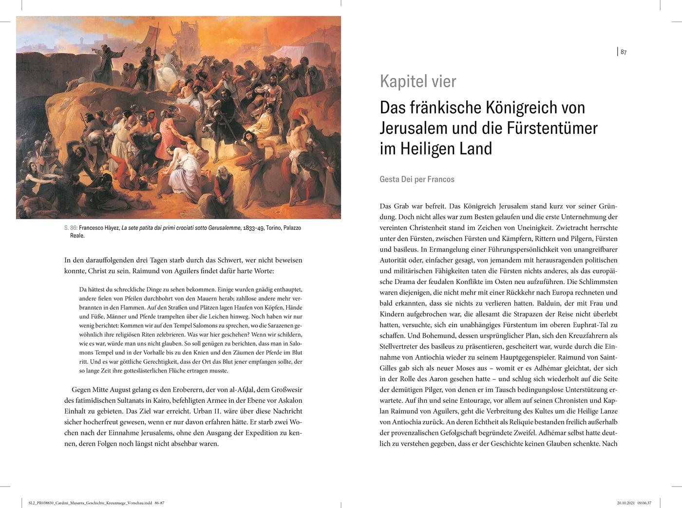 Beispielinhalt (Bild) Die große Geschichte der Kreuzzüge