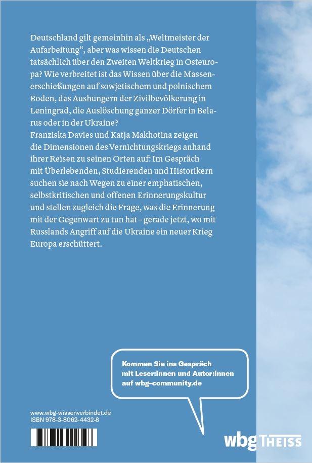 Rückseitencover Offene Wunden Osteuropas