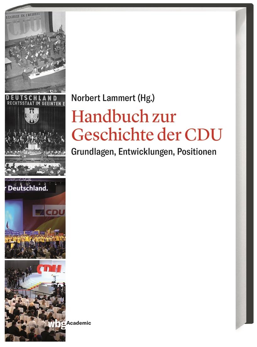 Vorderes Coverbild Handbuch zur Geschichte der CDU