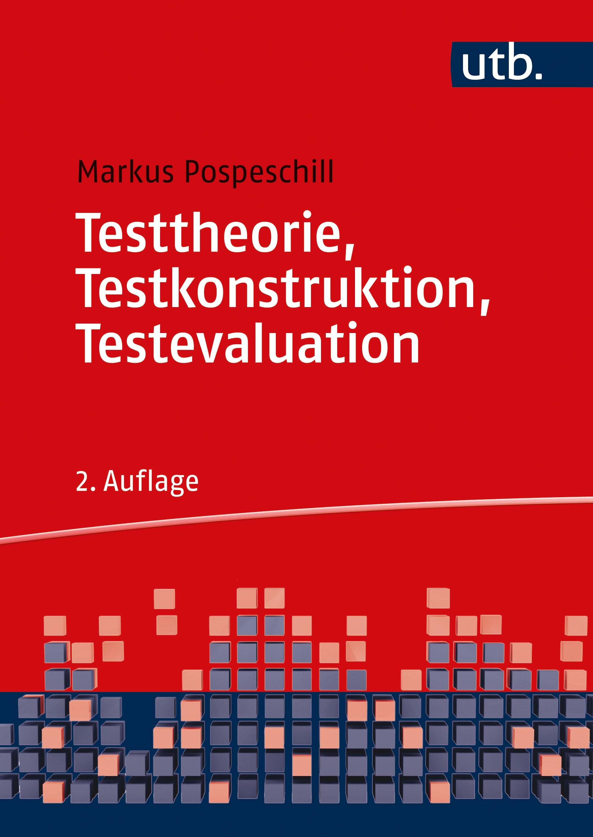 Vorderes Coverbild Testtheorie, Testkonstruktion, Testevaluation
