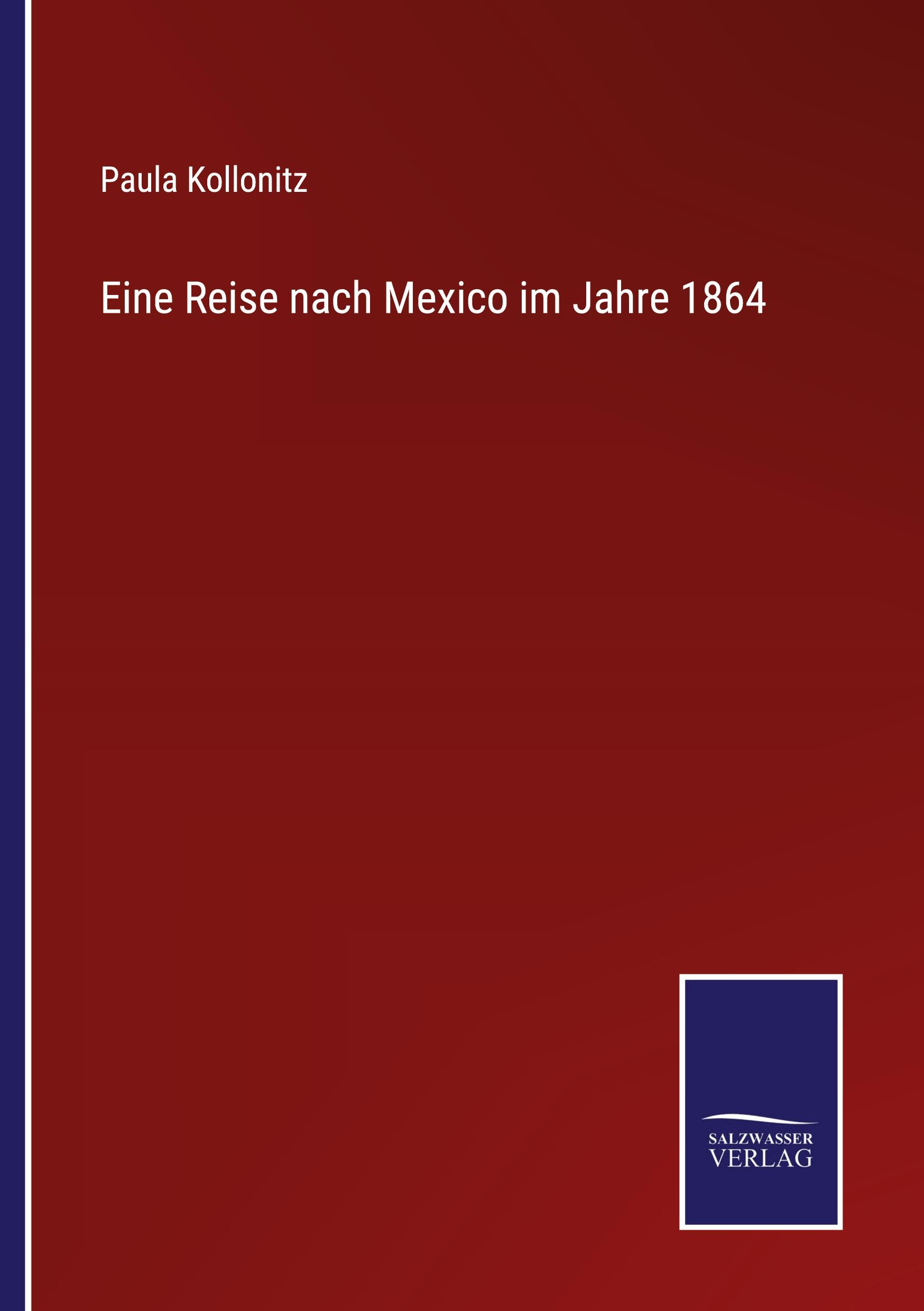 Vorderes Coverbild Eine Reise nach Mexico im Jahre 1864