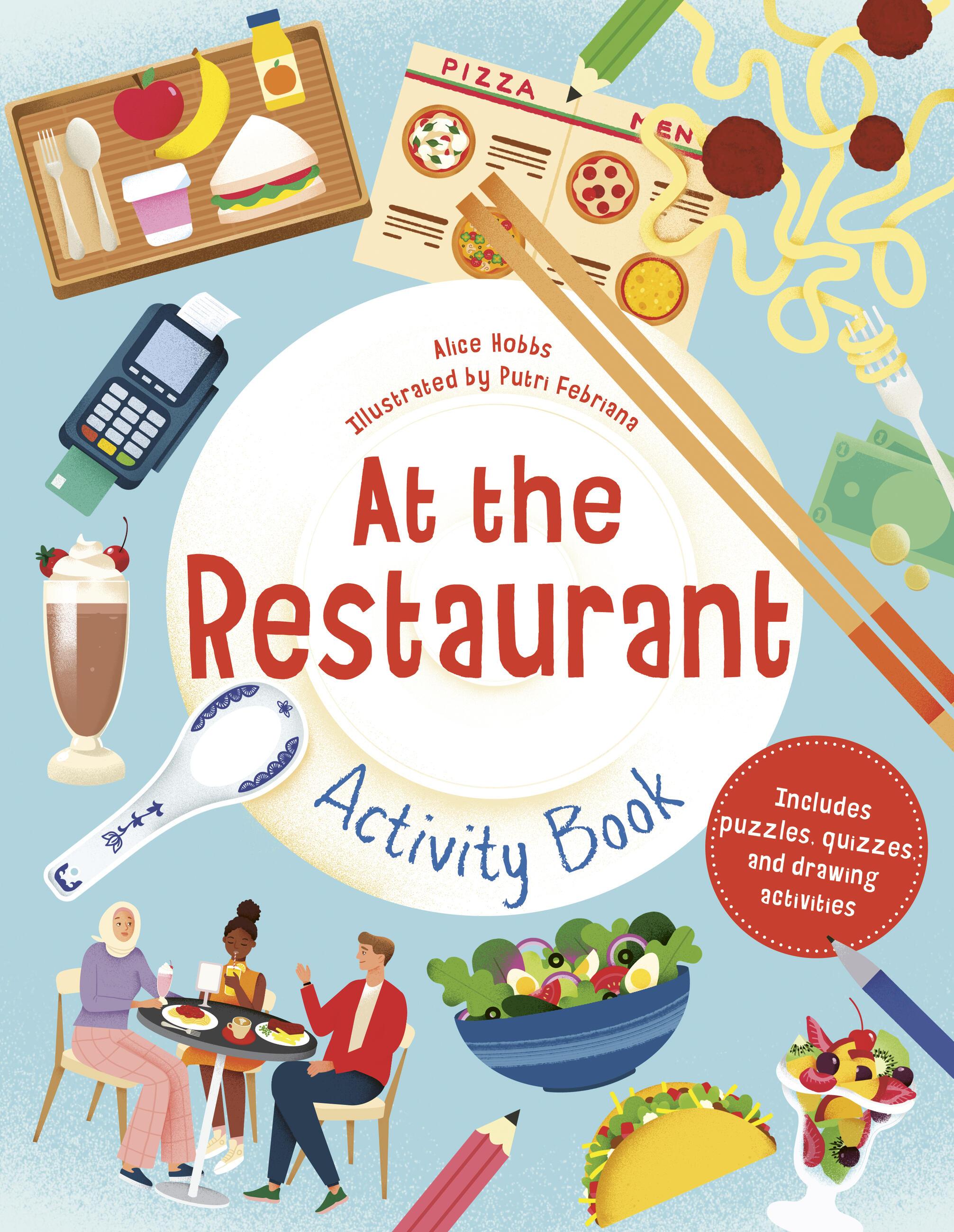 Vorderes Coverbild At the Restaurant Activity Book