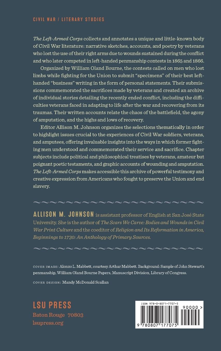 Rückseitencover The Left-Armed Corps