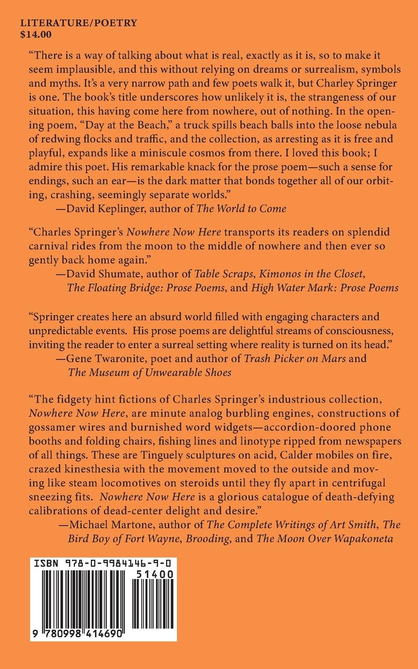 Rückseitencover Nowhere Now Here