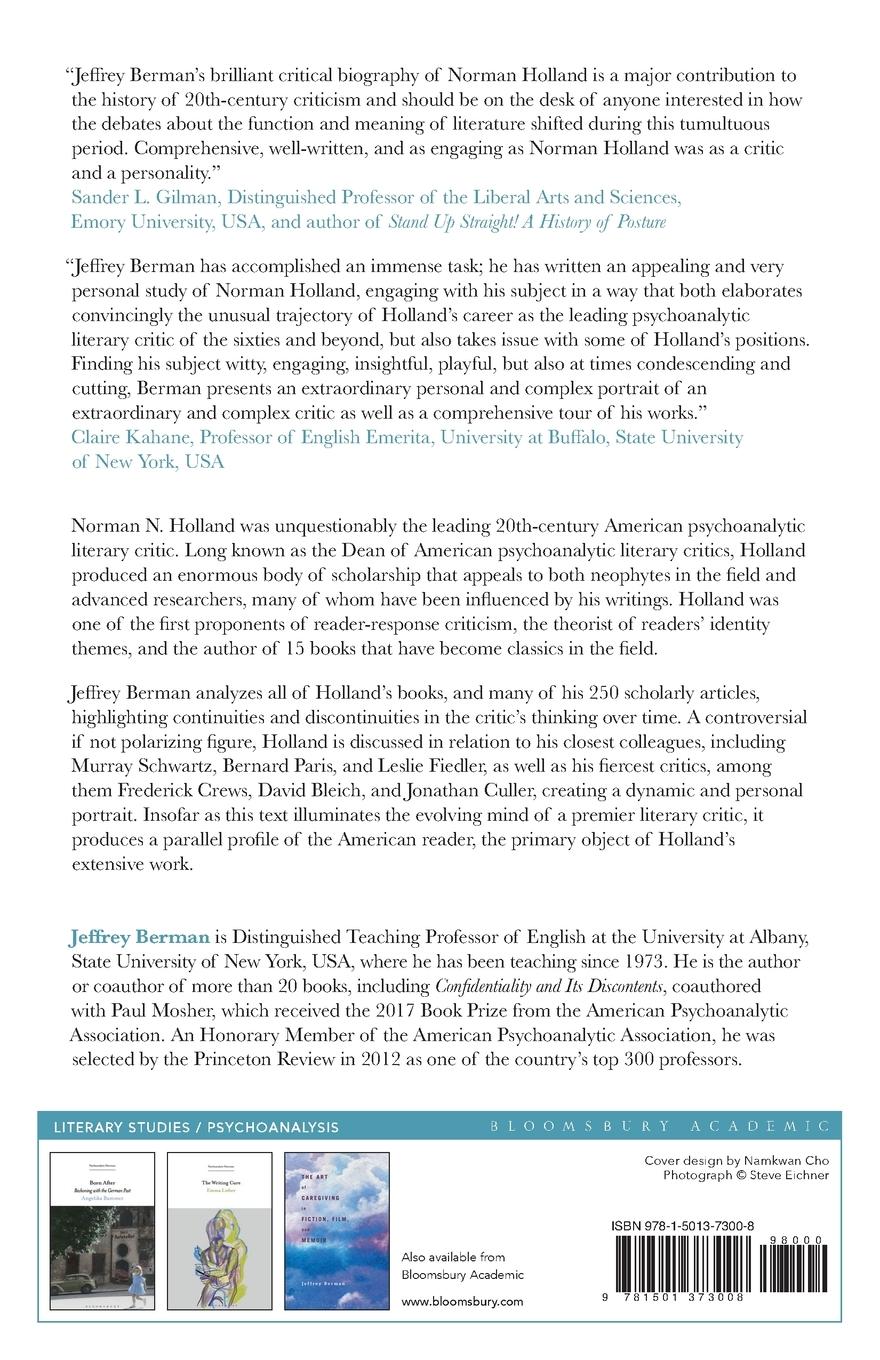 Rückseitencover Norman N. Holland