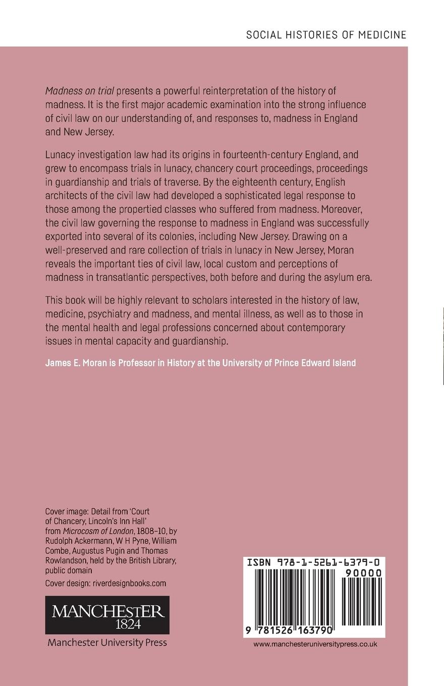 Rückseitencover Madness on trial