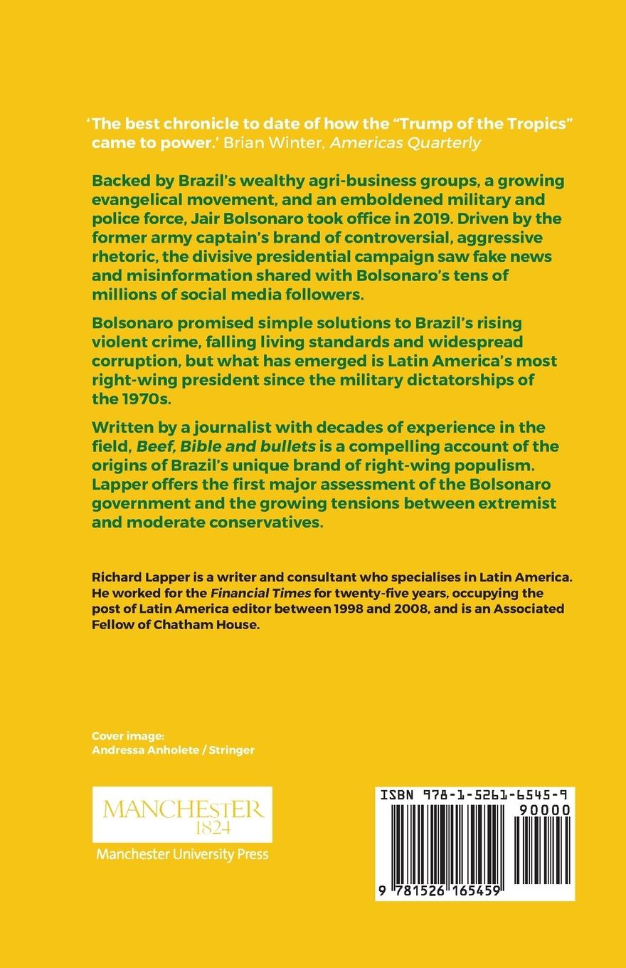 Rückseitencover Beef, Bible and bullets