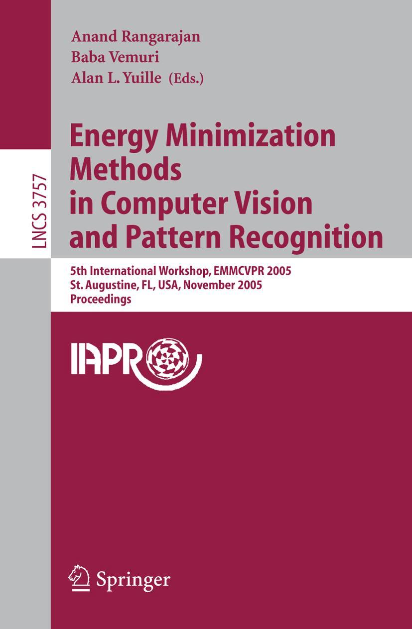 Vorderes Coverbild Energy Minimization Methods in Computer Vision and Pattern Recognition