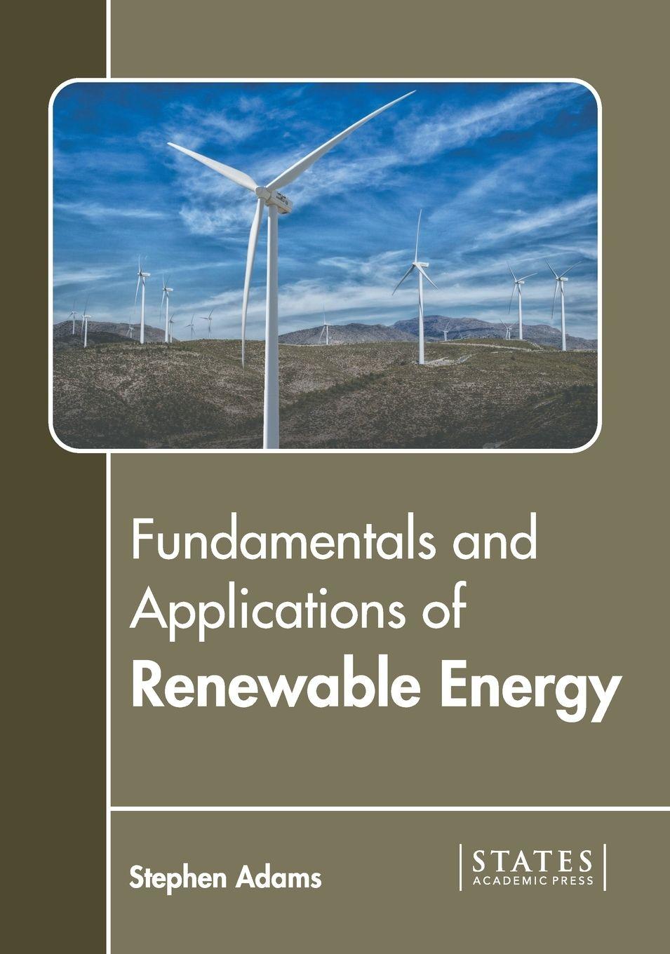 Vorderes Coverbild Fundamentals and Applications of Renewable Energy