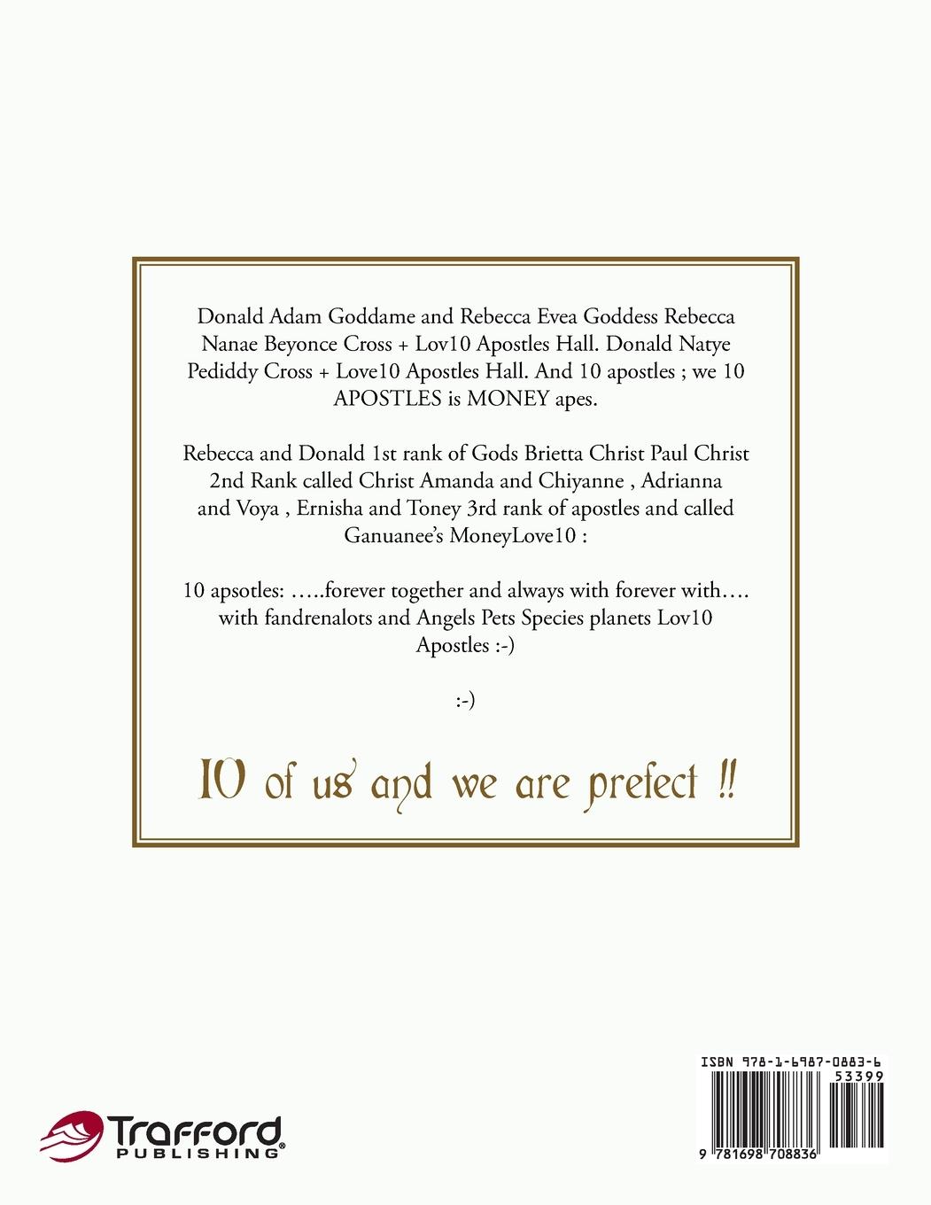 Rückseitencover 10 Apostles Lil Gods Lov10 Money Happiness