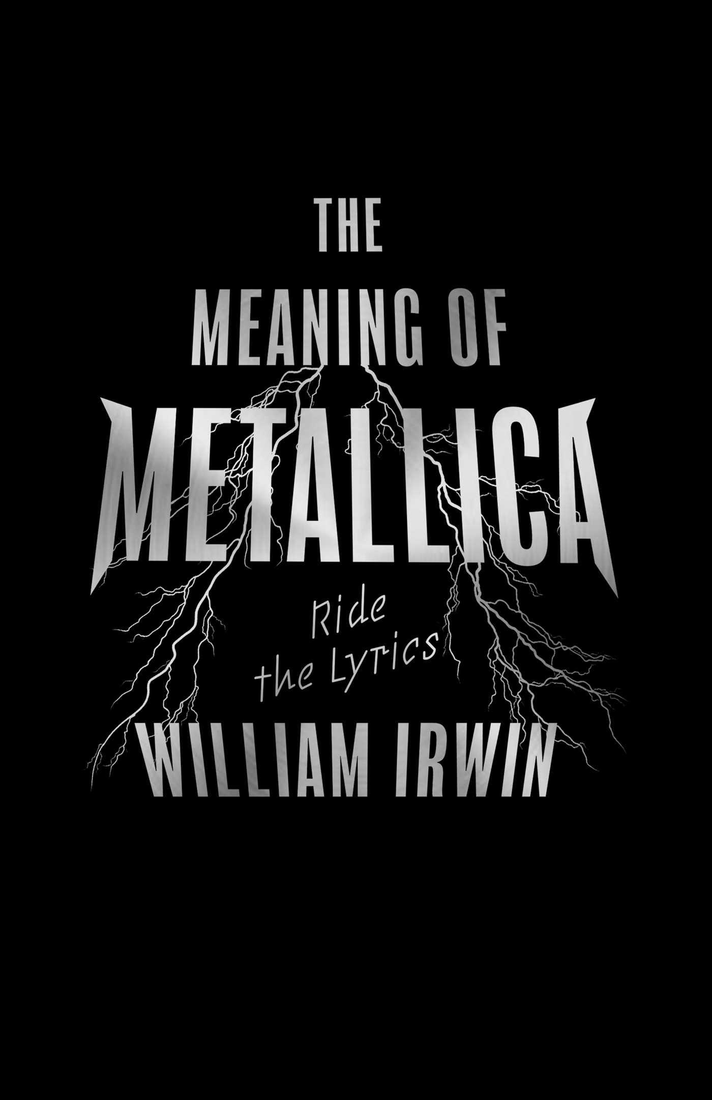 Vorderes Coverbild The Meaning of Metallica