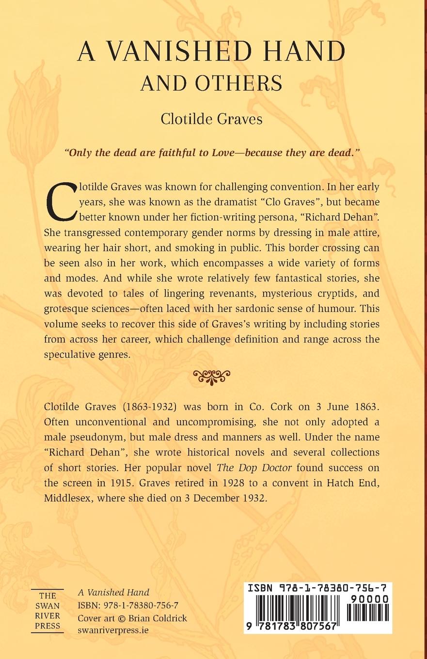 Rückseitencover A Vanished Hand and Others