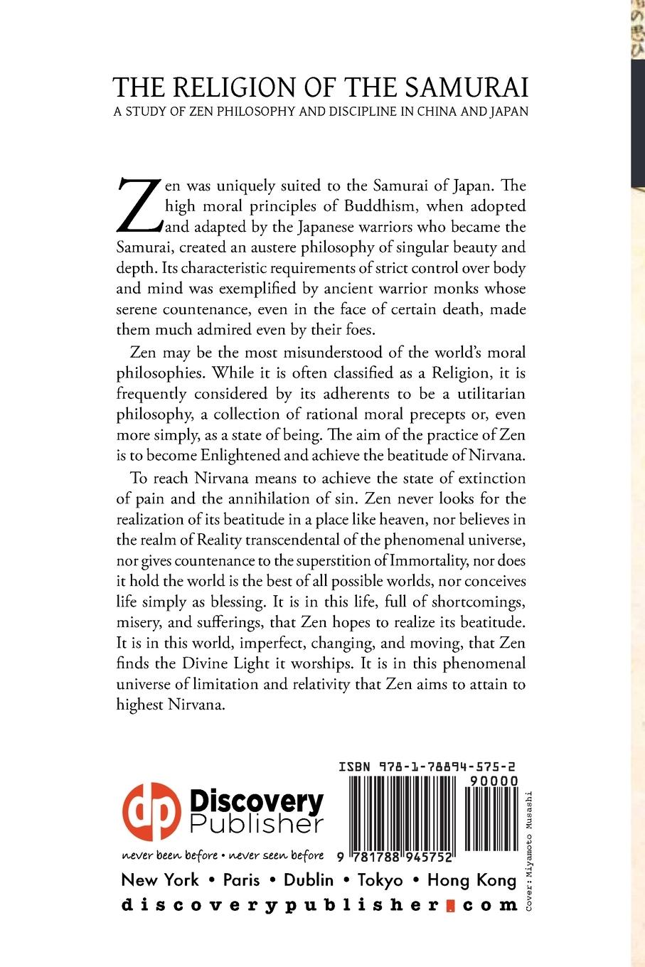 Rückseitencover The Religion of the Samurai