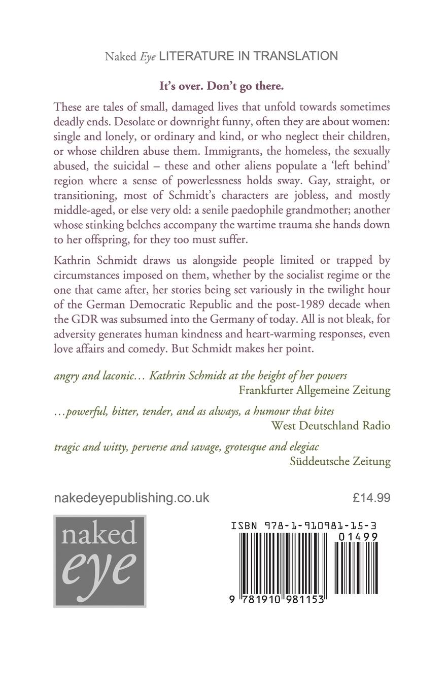 Rückseitencover It's Over. Don't Go there.