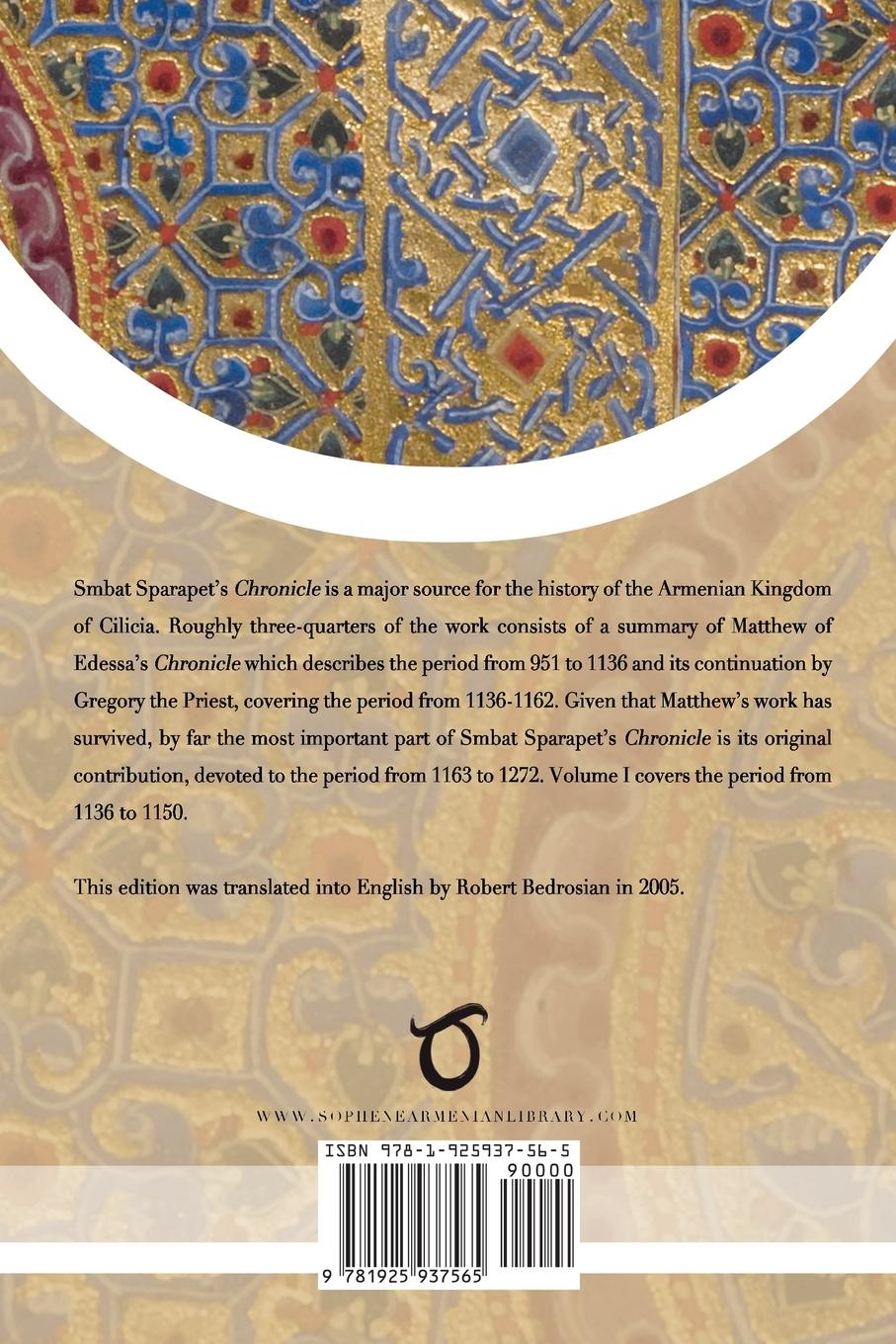 Rückseitencover Smbat Sparapet's Chronicle