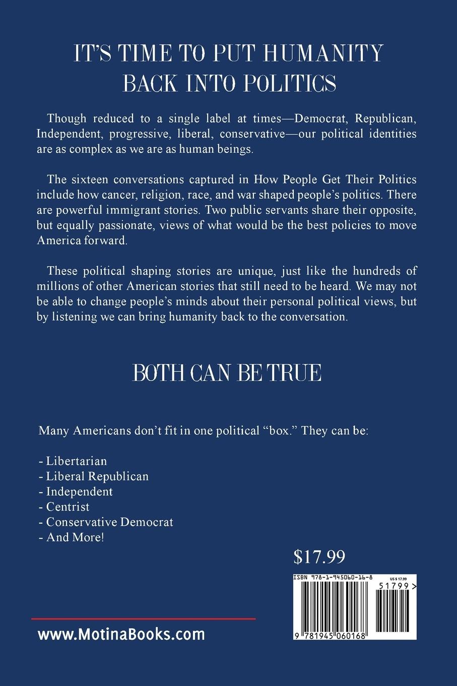 Rückseitencover How People Get Their Politics