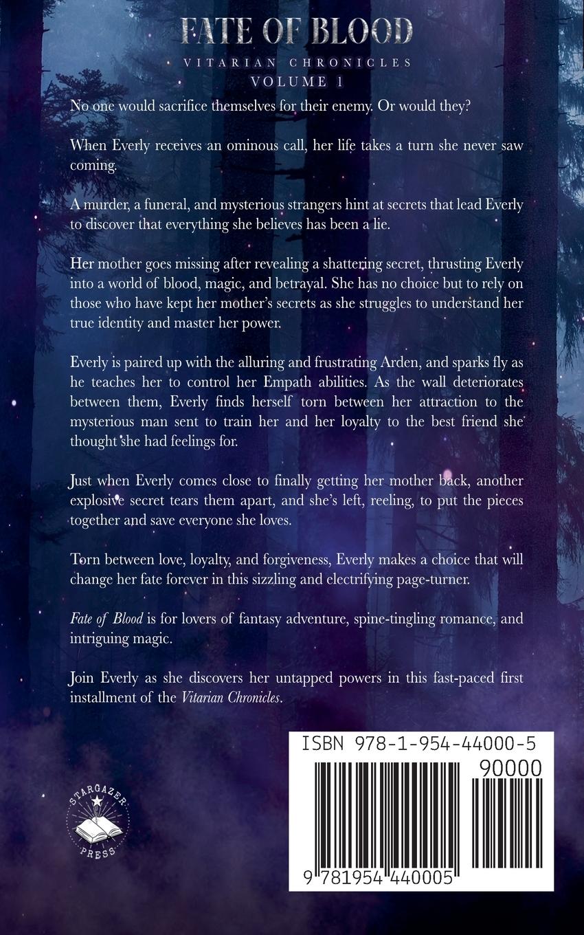 Rückseitencover Fate of Blood