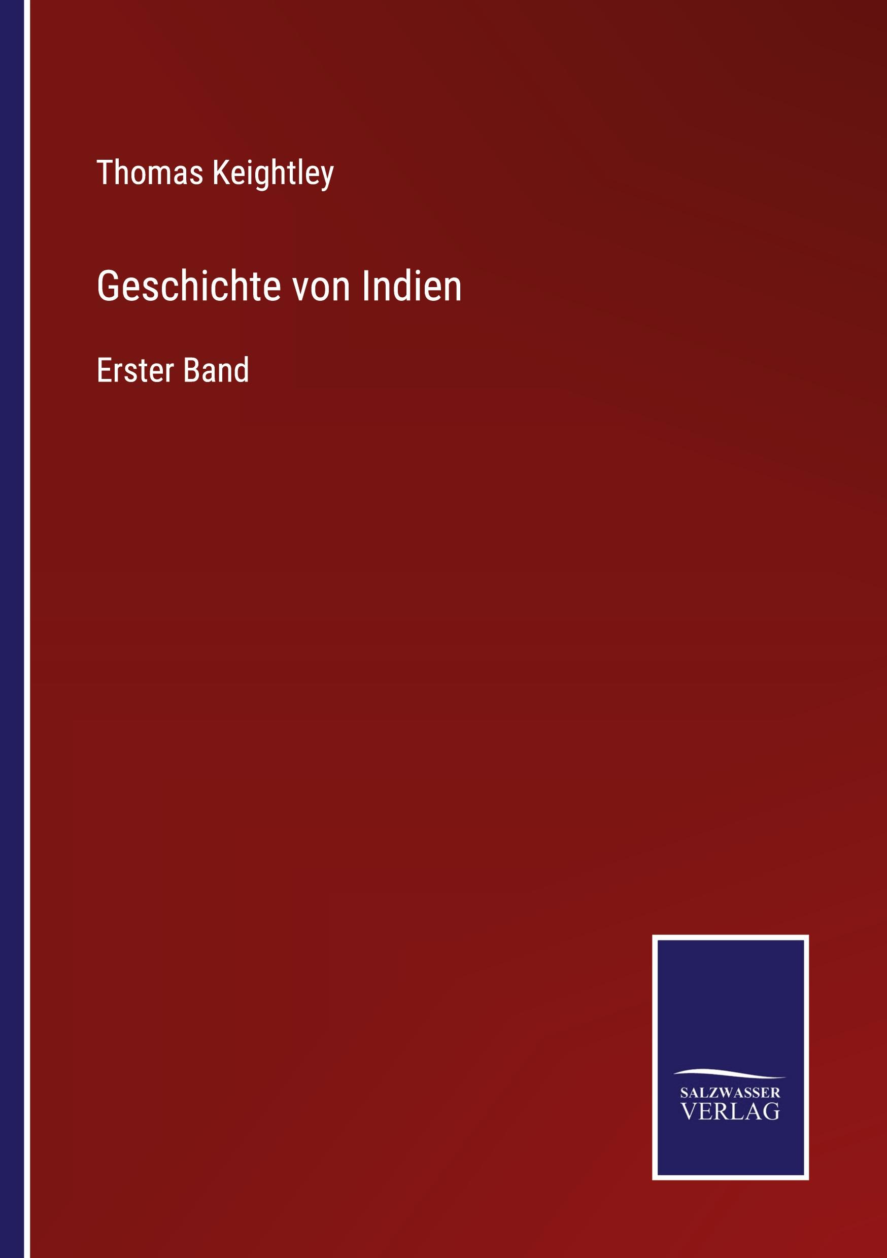 Vorderes Coverbild Geschichte von Indien