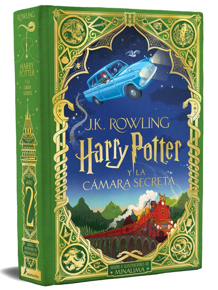 Vorderes Coverbild Harry Potter Y La Cámara Secreta (Ed. Minalima) / Harry Potter and the Chamber of Secrets