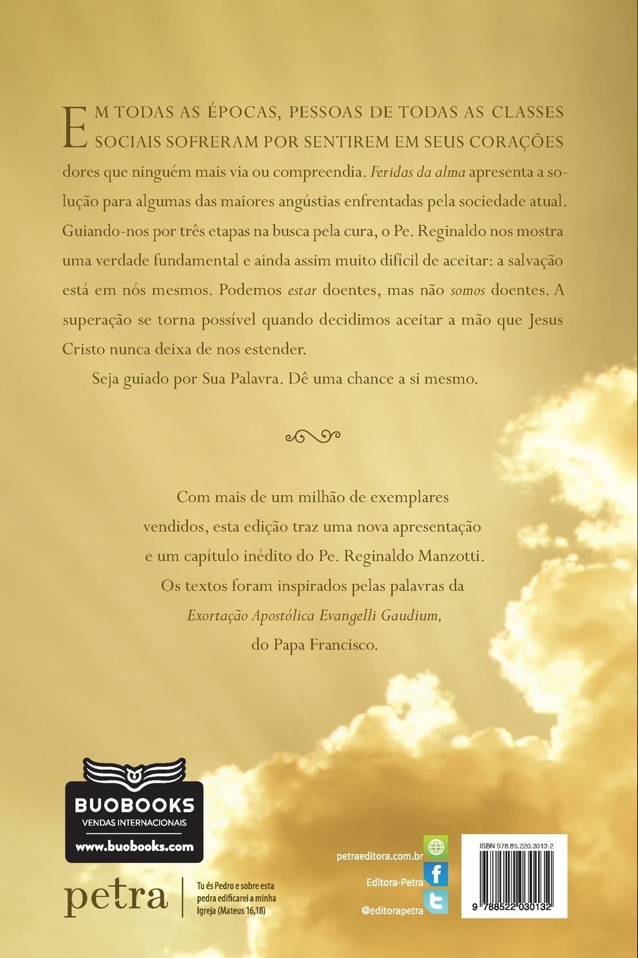 Rückseitencover Feridas da alma