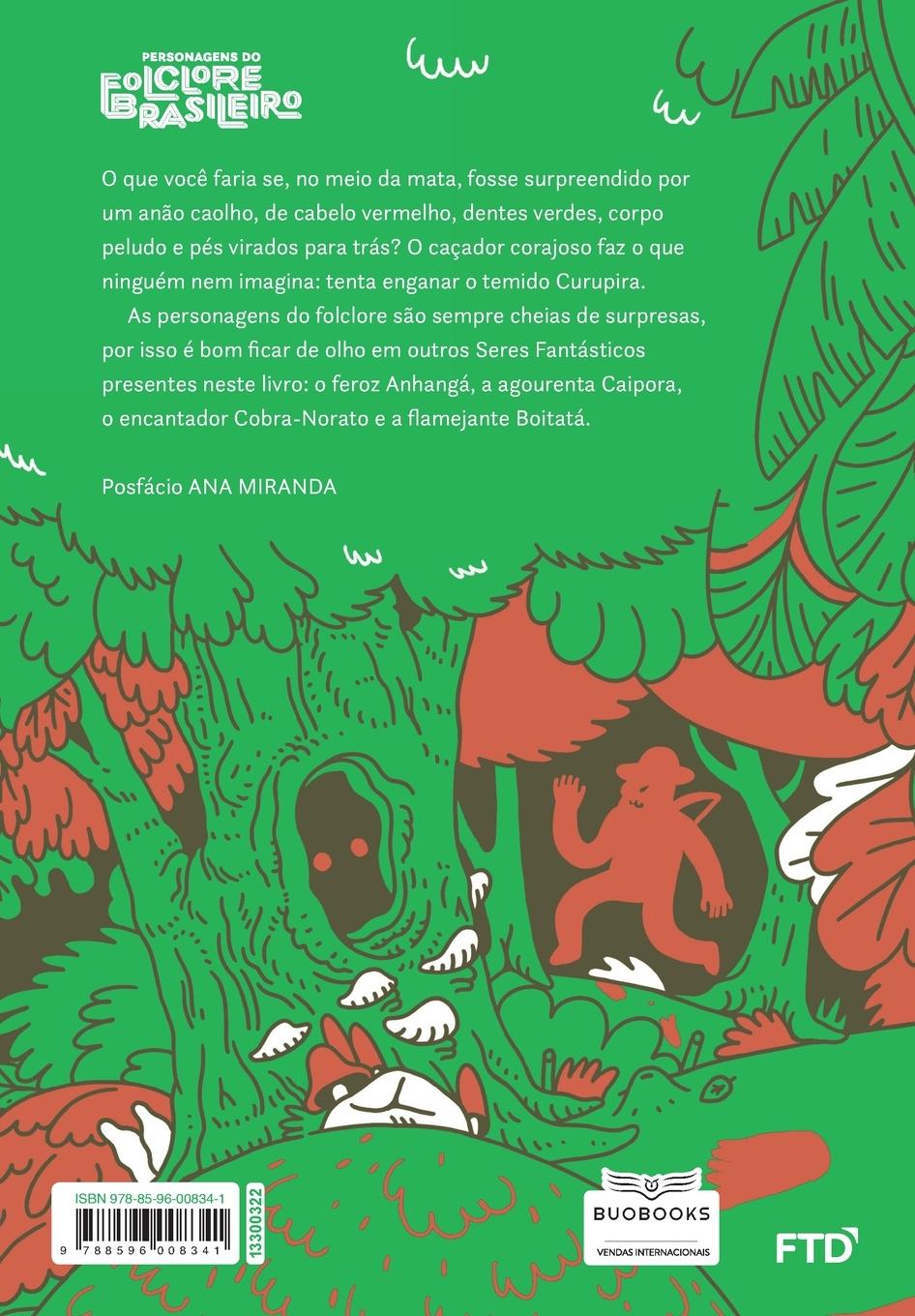 Rückseitencover O Curupira e outros seres fantásticos do folclore brasileiro