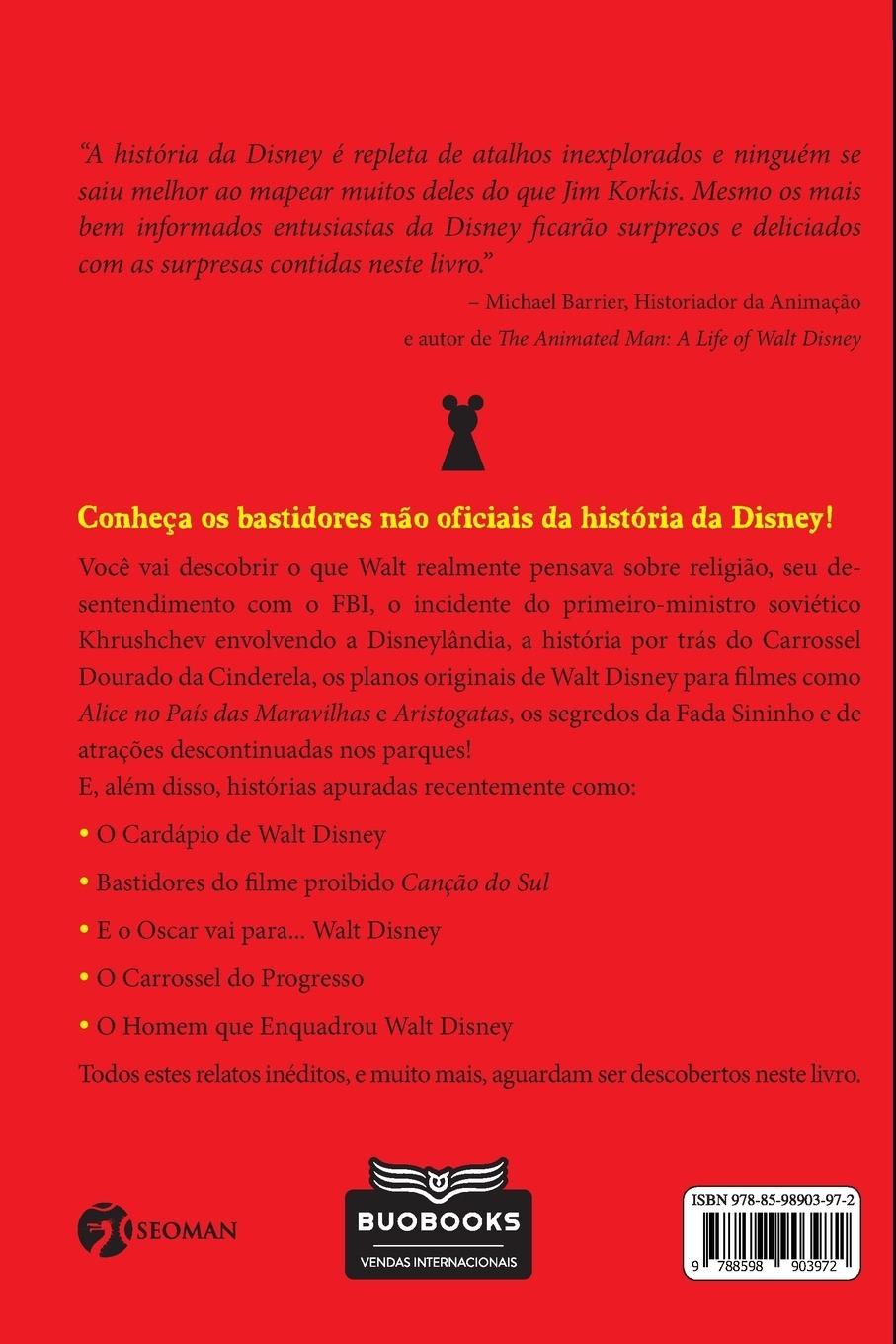 Rückseitencover Segredos de Walt Disney