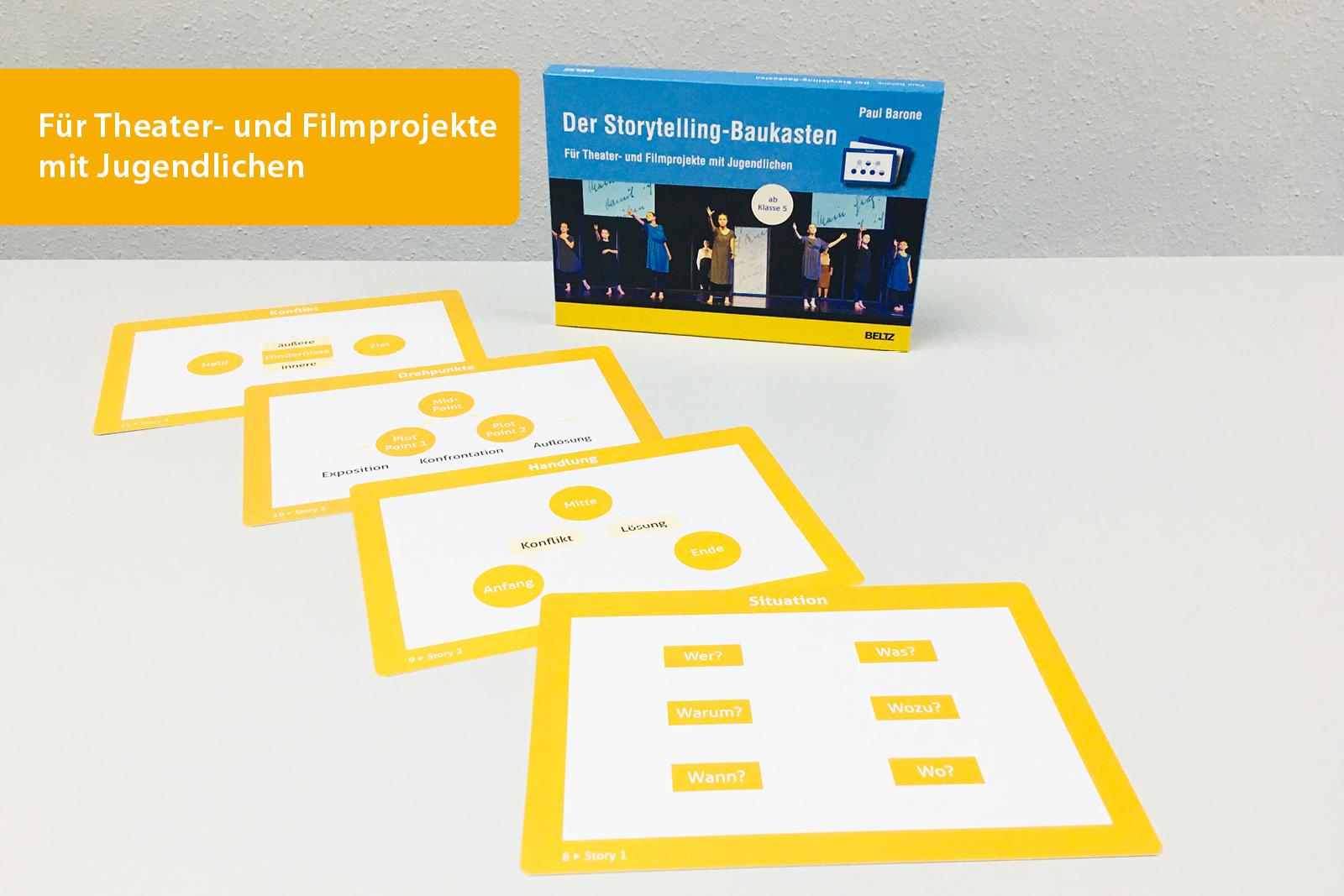 Beispielinhalt (Bild) Der Storytelling-Baukasten
