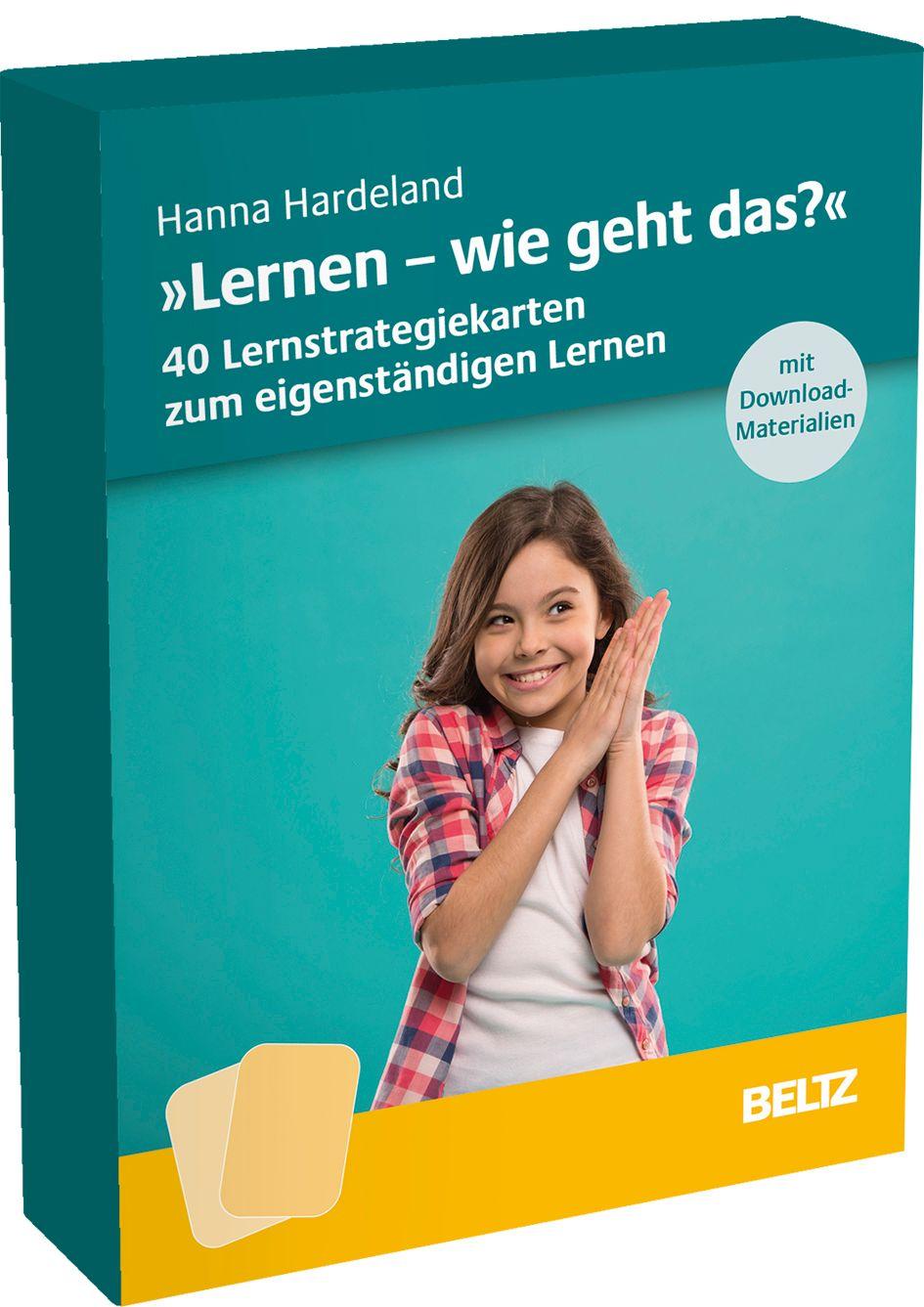 Vorderes Coverbild »Lernen, wie geht das?« - 40 Lernstrategiekarten zum eigenständigen Lernen