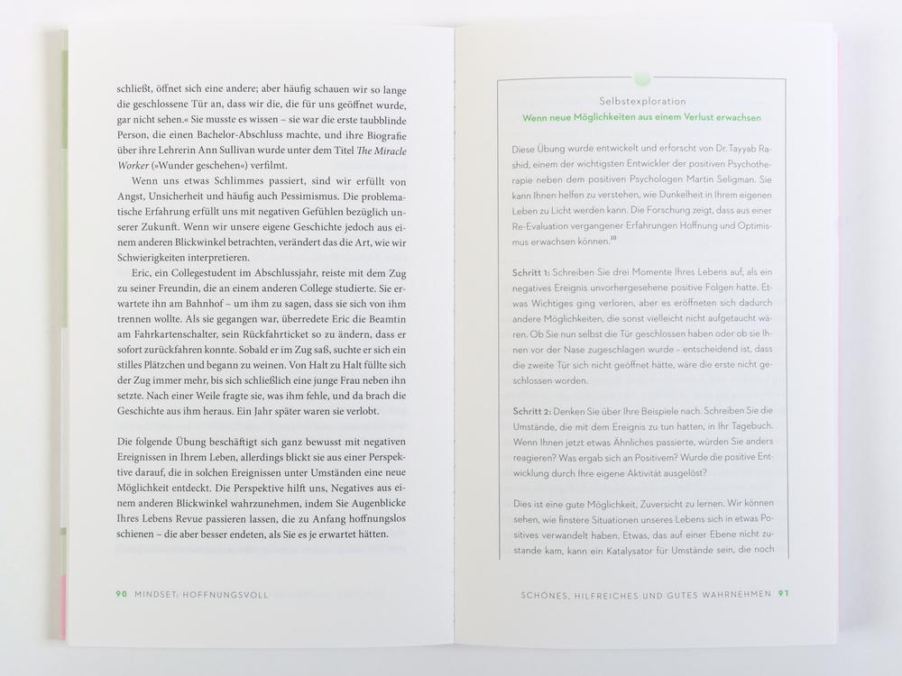 Beispielinhalt (Bild) Mindset: Hoffnungsvoll