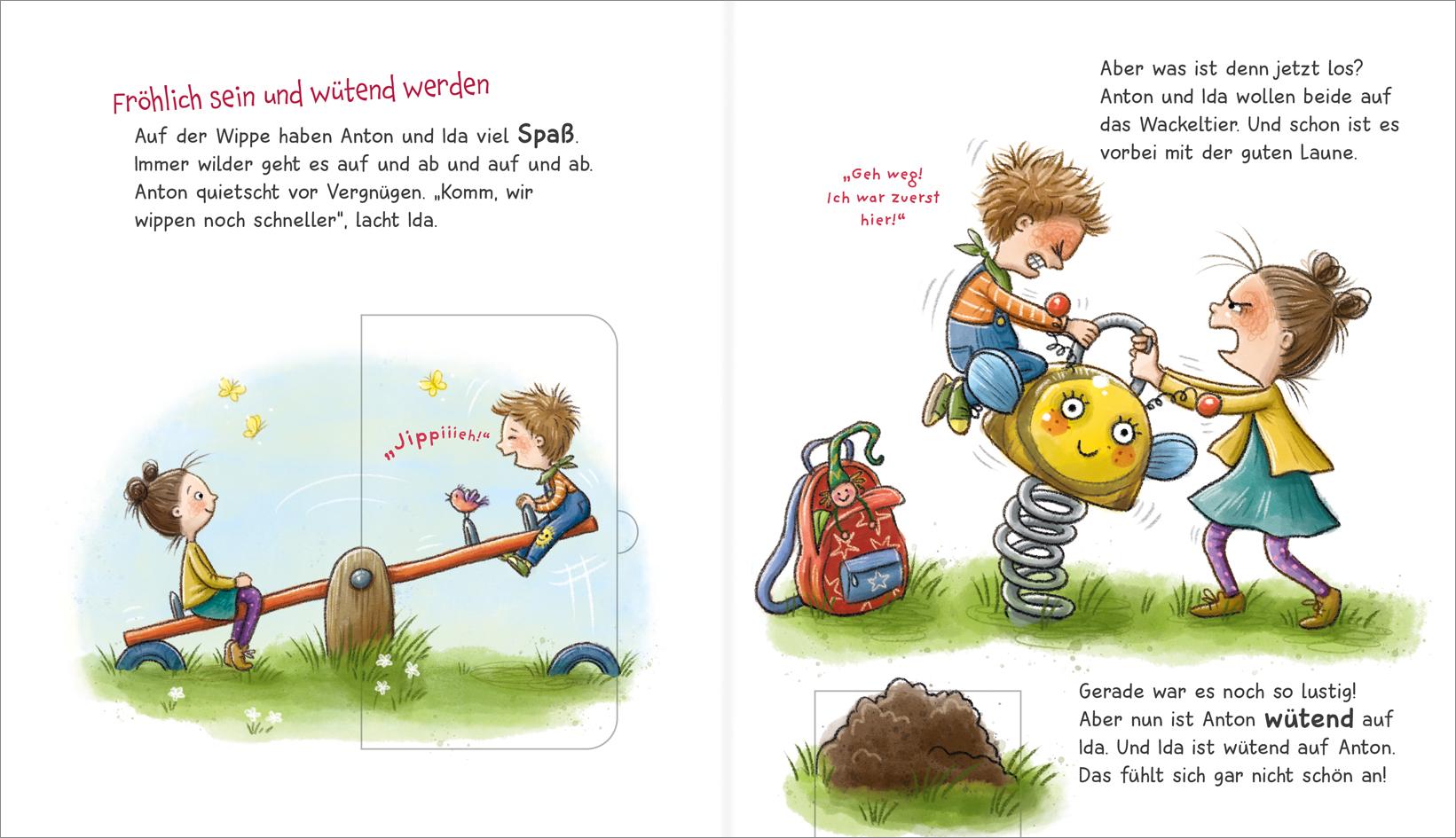 Beispielinhalt (Bild) WAS IST WAS Meine Welt Band 1 So wütend, so froh - meine Gefühle