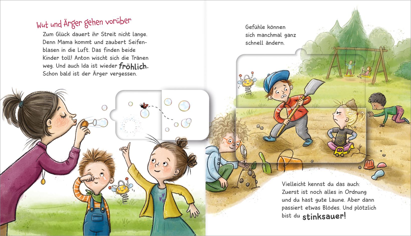 Beispielinhalt (Bild) WAS IST WAS Meine Welt Band 1 So wütend, so froh - meine Gefühle