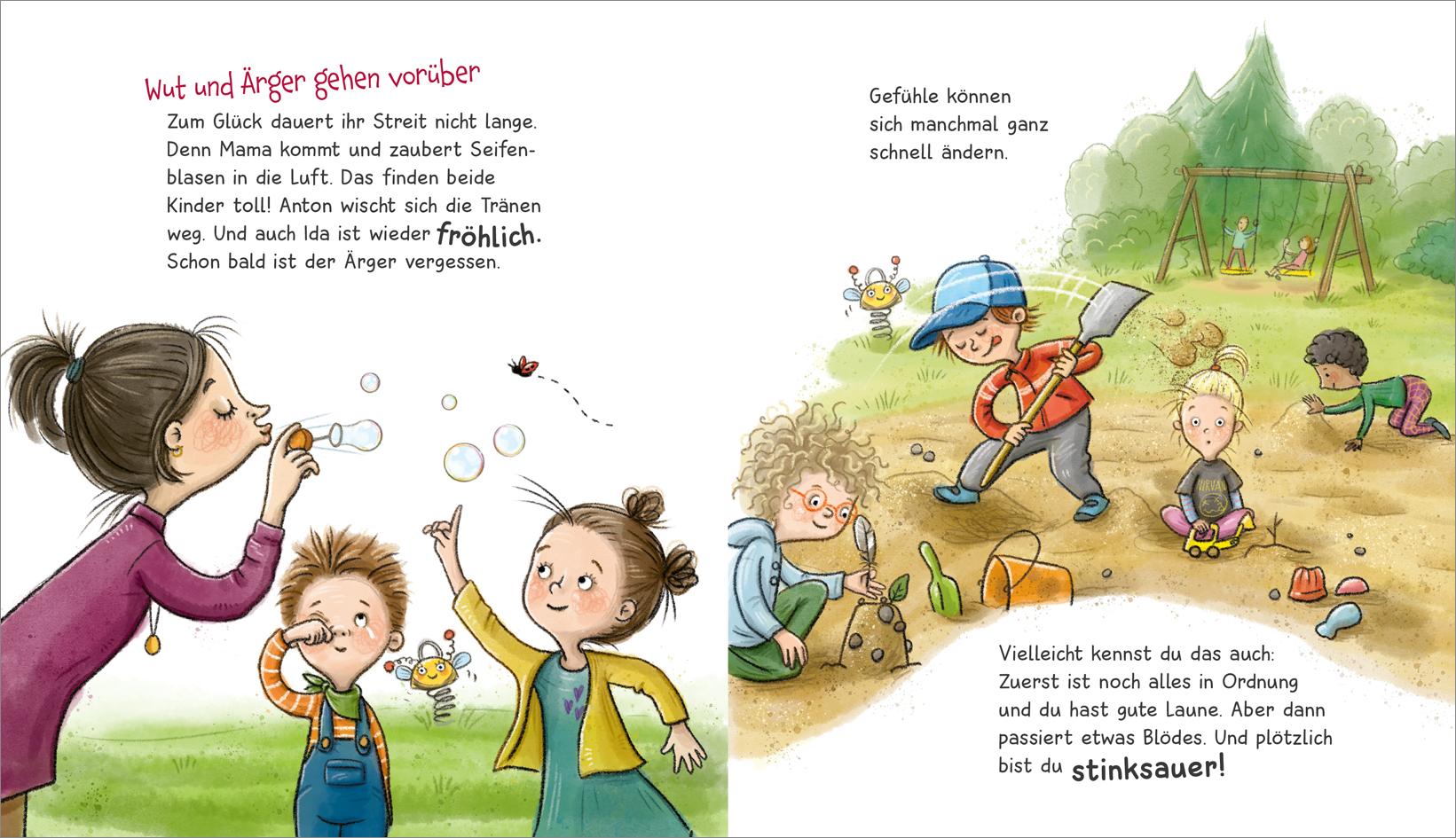 Beispielinhalt (Bild) WAS IST WAS Meine Welt Band 1 So wütend, so froh - meine Gefühle