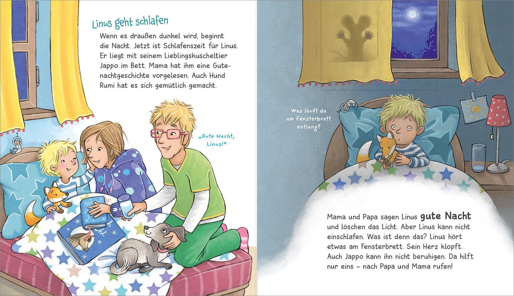 Beispielinhalt (Bild) WAS IST WAS Meine Welt Band 3 Was passiert in der Nacht?