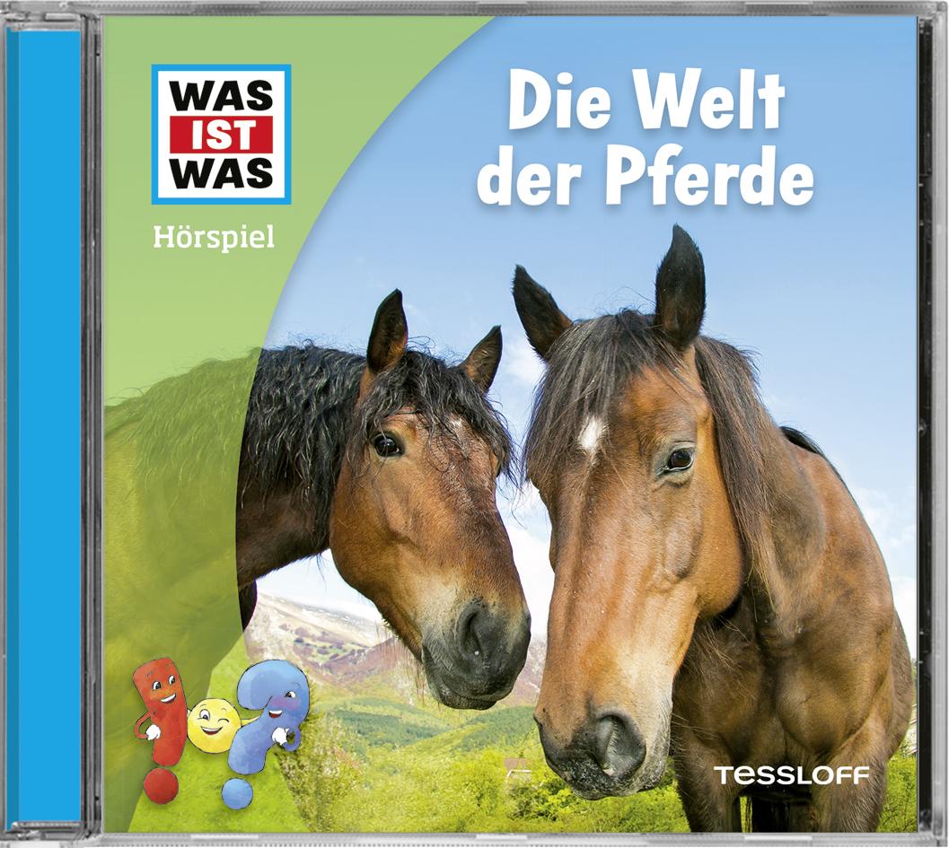 Vorderes Coverbild WAS IST WAS Hörspiel. Die Welt der Pferde