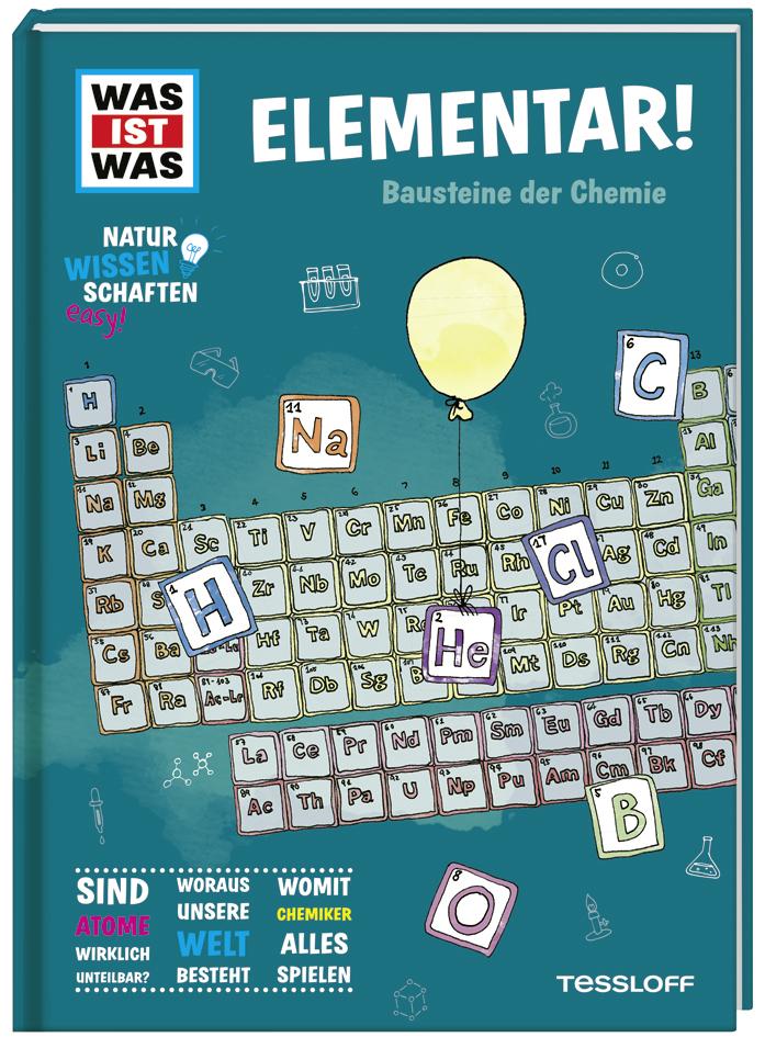 Vorderes Coverbild WAS IST WAS Naturwissenschaften easy! Chemie. Elementar!