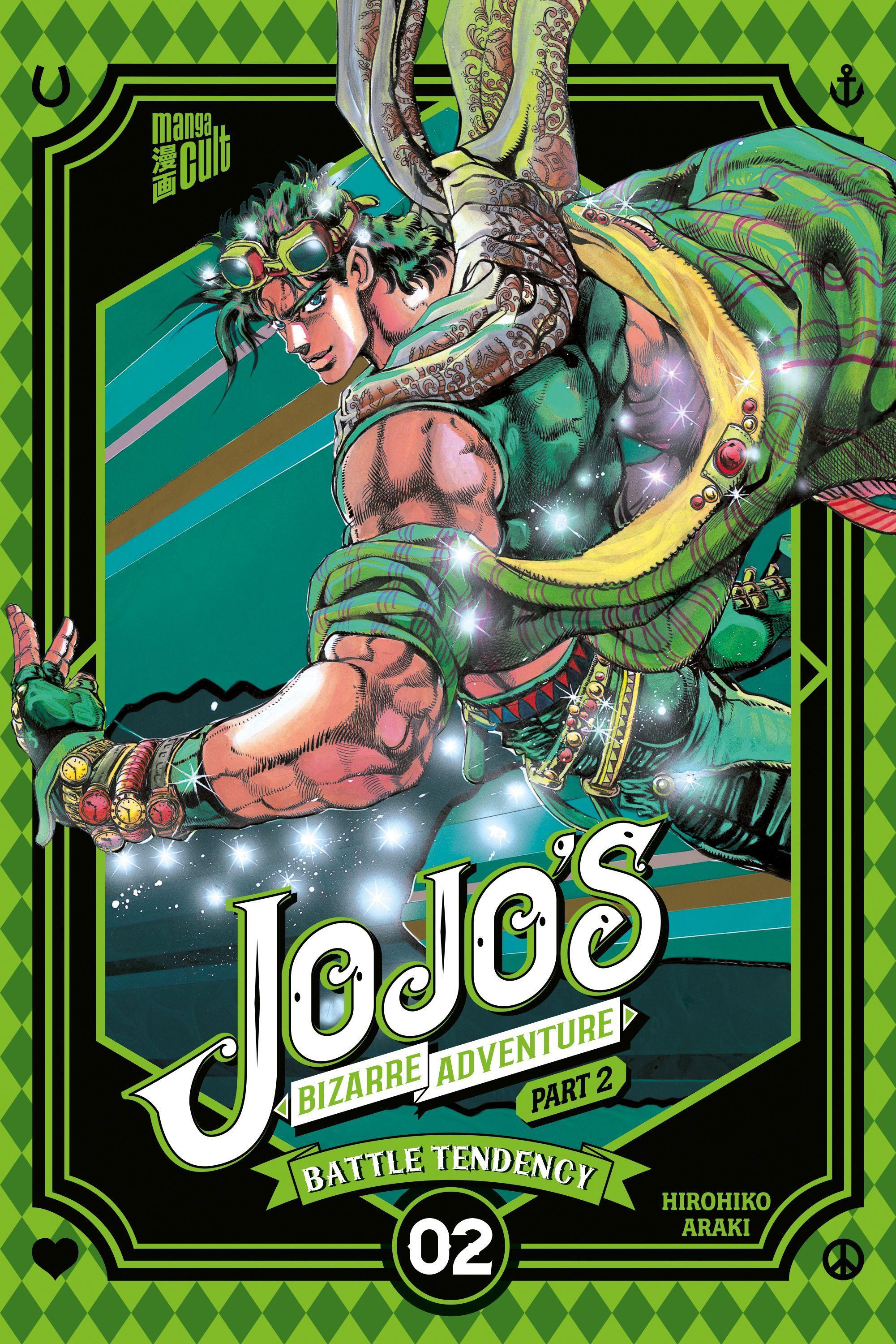 Vorderes Coverbild JoJo's Bizarre Adventure - Part 2: Battle Tendency 2