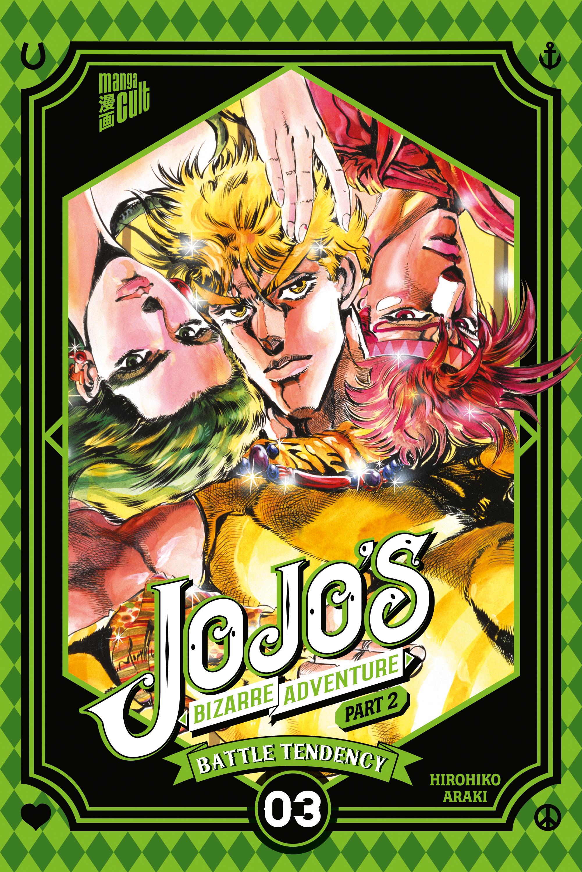 Vorderes Coverbild JoJo's Bizarre Adventure - Part 2: Battle Tendency 3