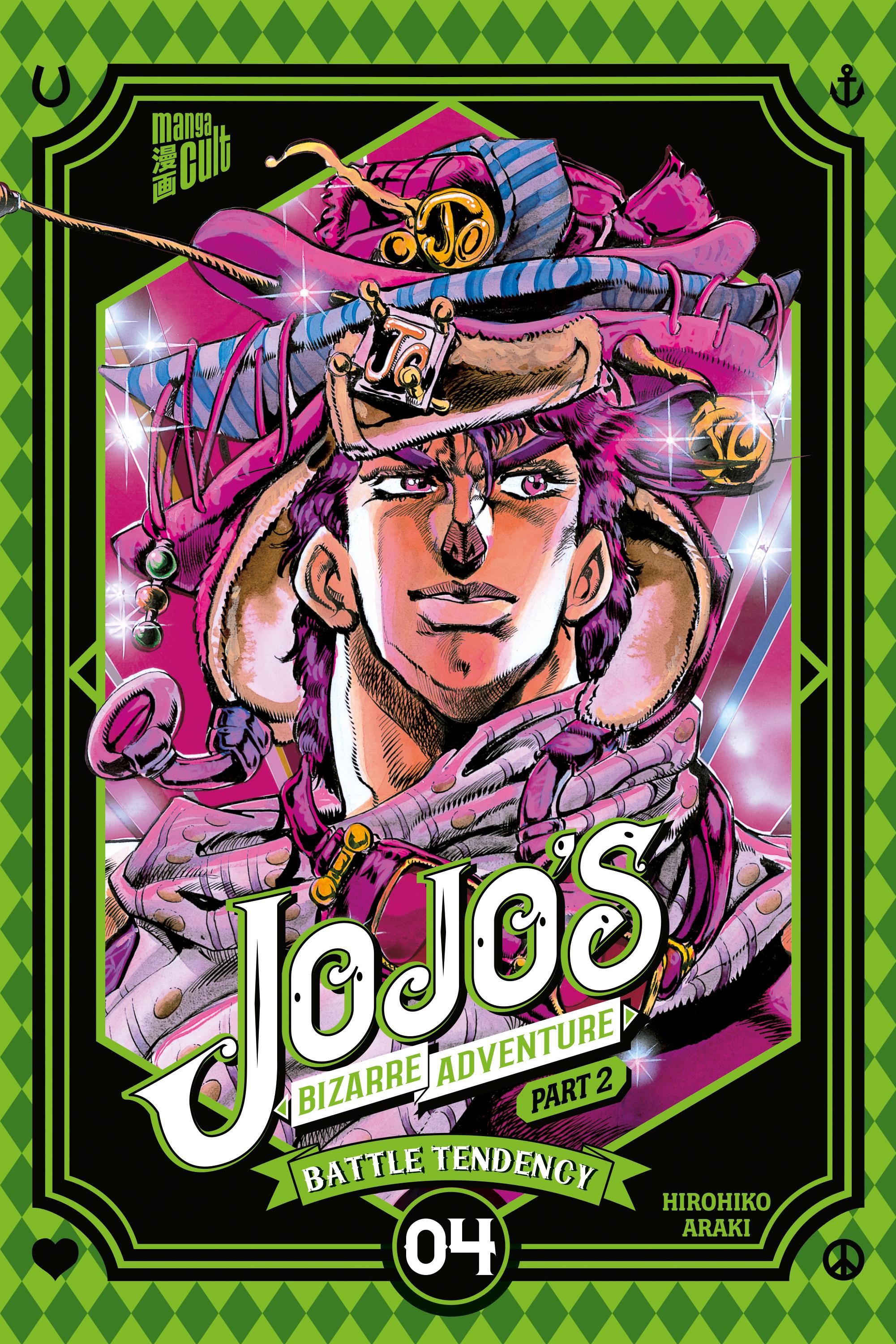 Vorderes Coverbild JoJo's Bizarre Adventure - Part 2: Battle Tendency 4