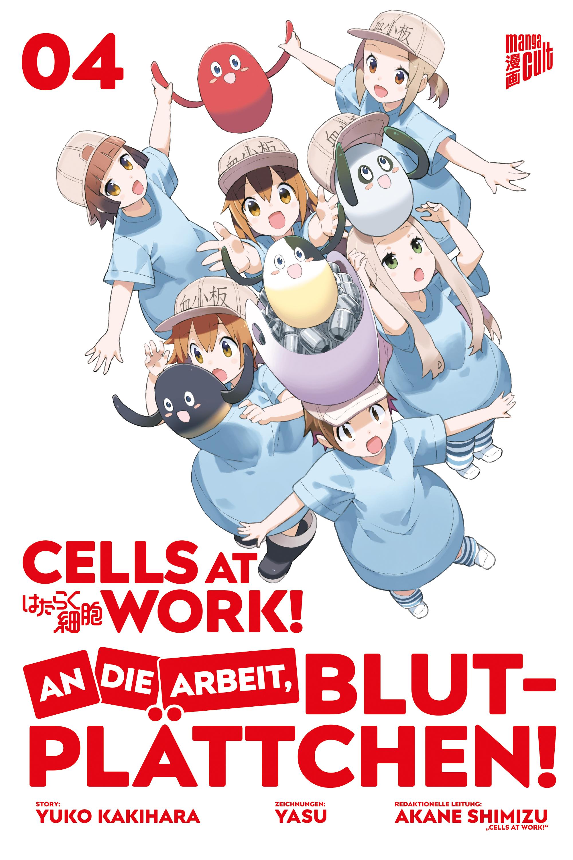Vorderes Coverbild Cells at Work! - An die Arbeit, Blutplättchen! 4