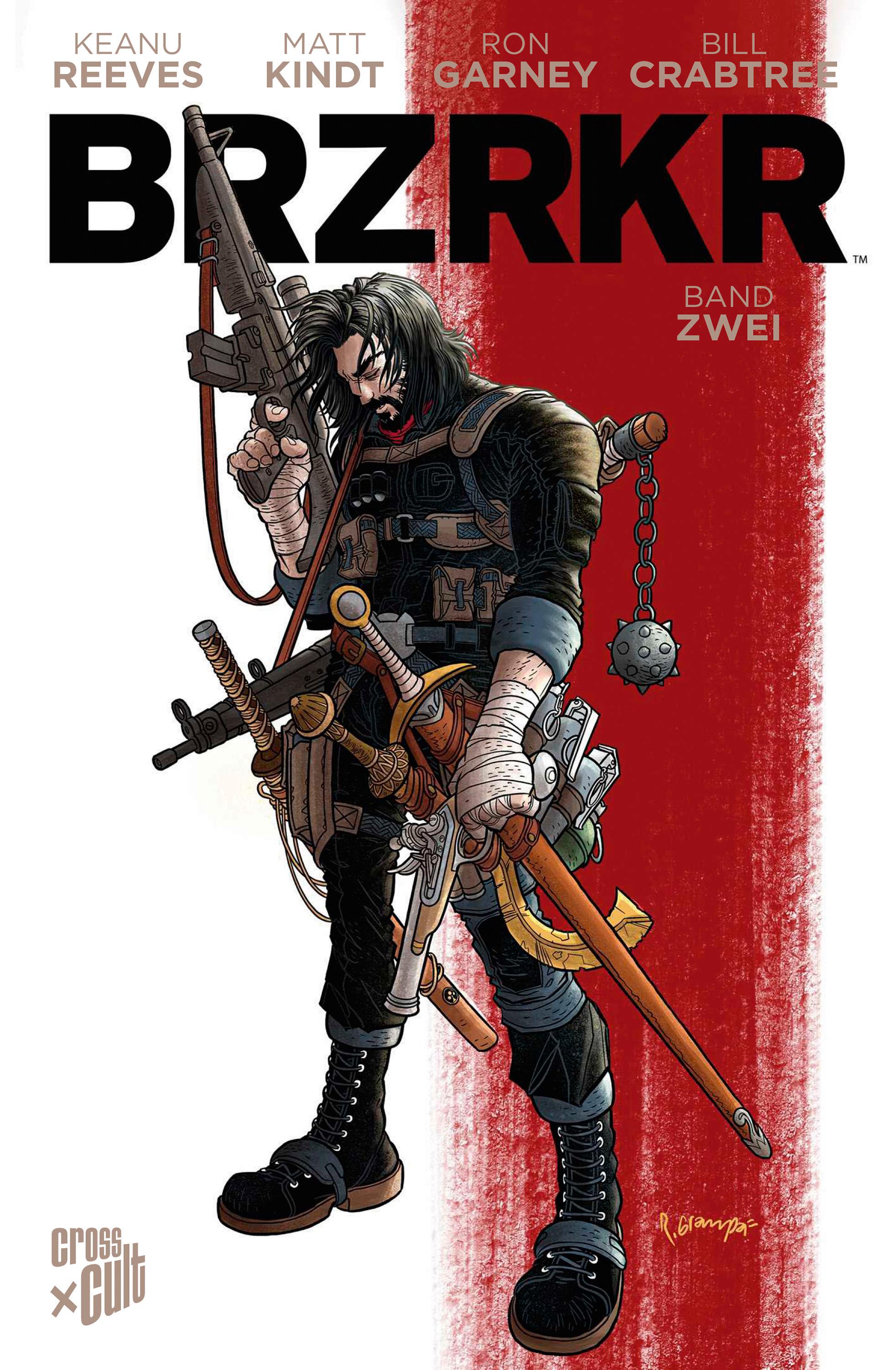 Vorderes Coverbild BRZRKR 2
