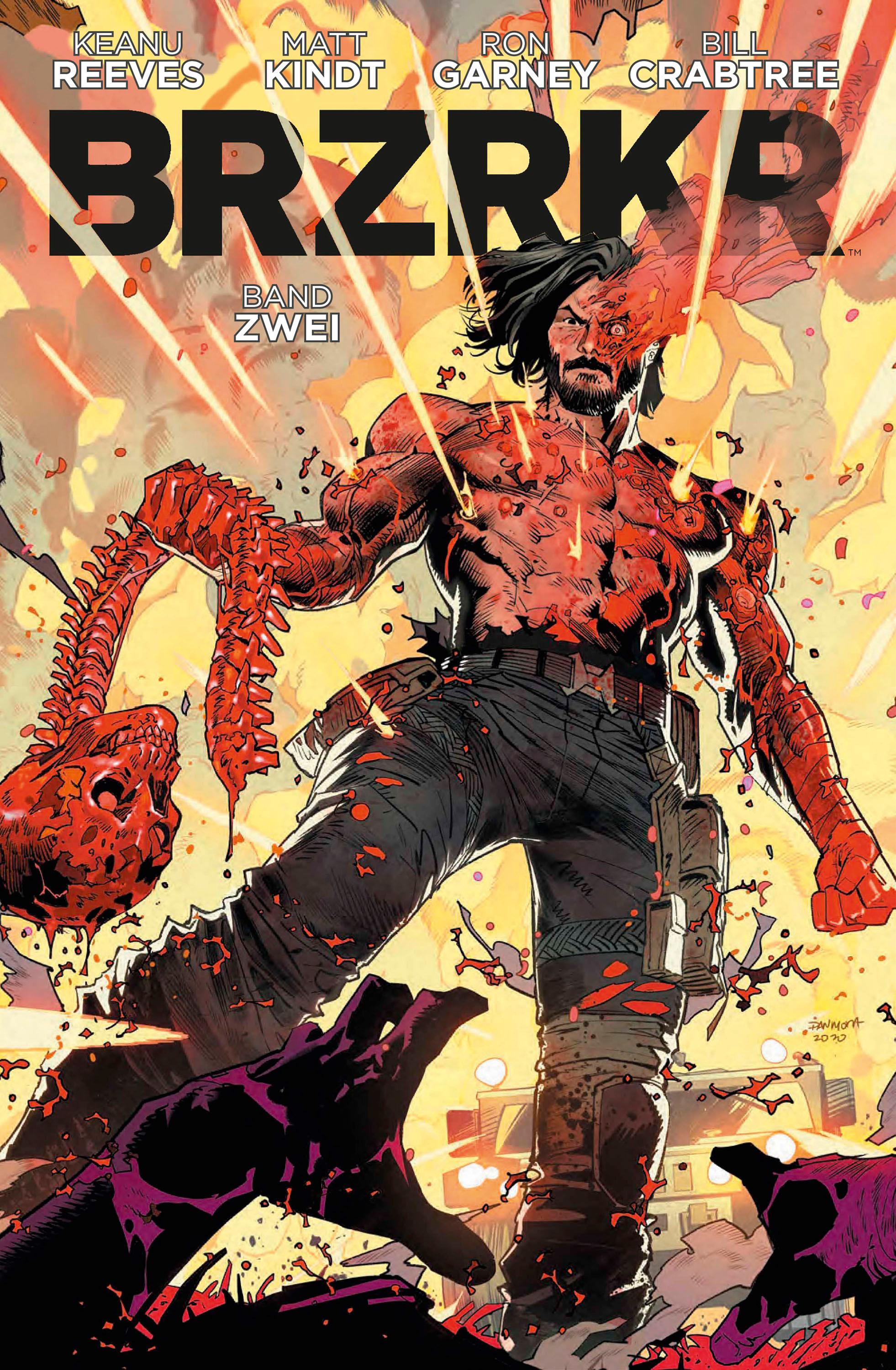 Vorderes Coverbild BRZRKR 2