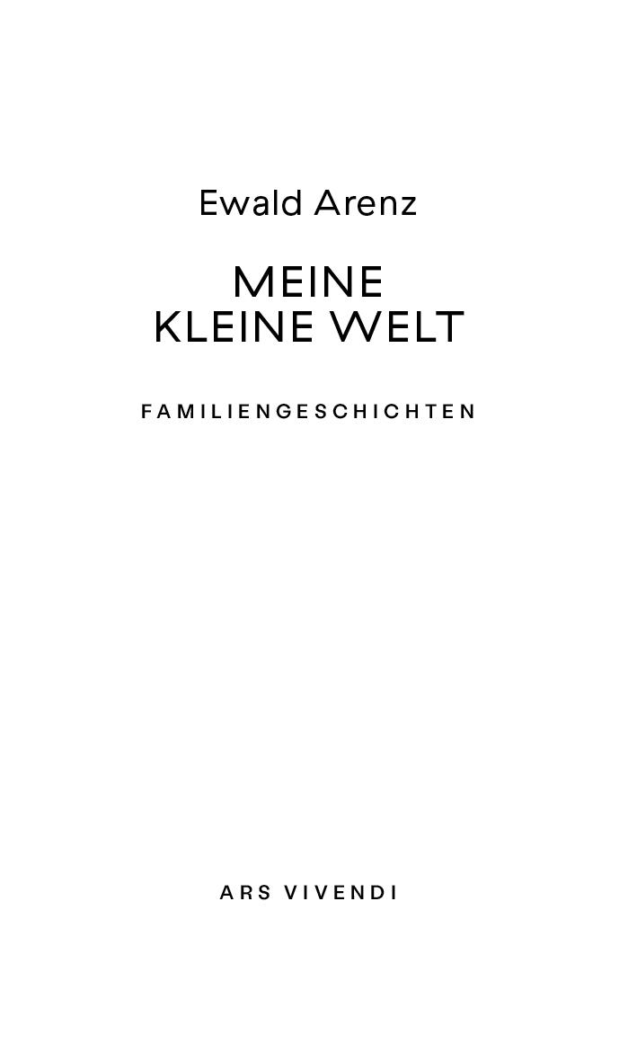 Beispielinhalt (Bild) Meine kleine Welt
