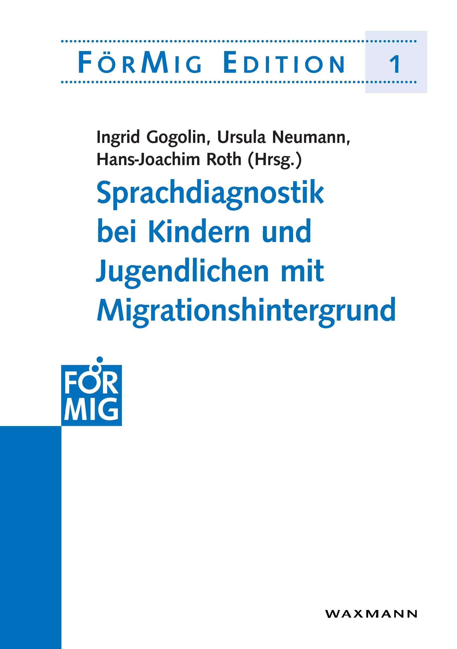 Vorderes Coverbild Sprachdiagnostik bei Kindern und Jugendlichen mit Migrationshintergrund