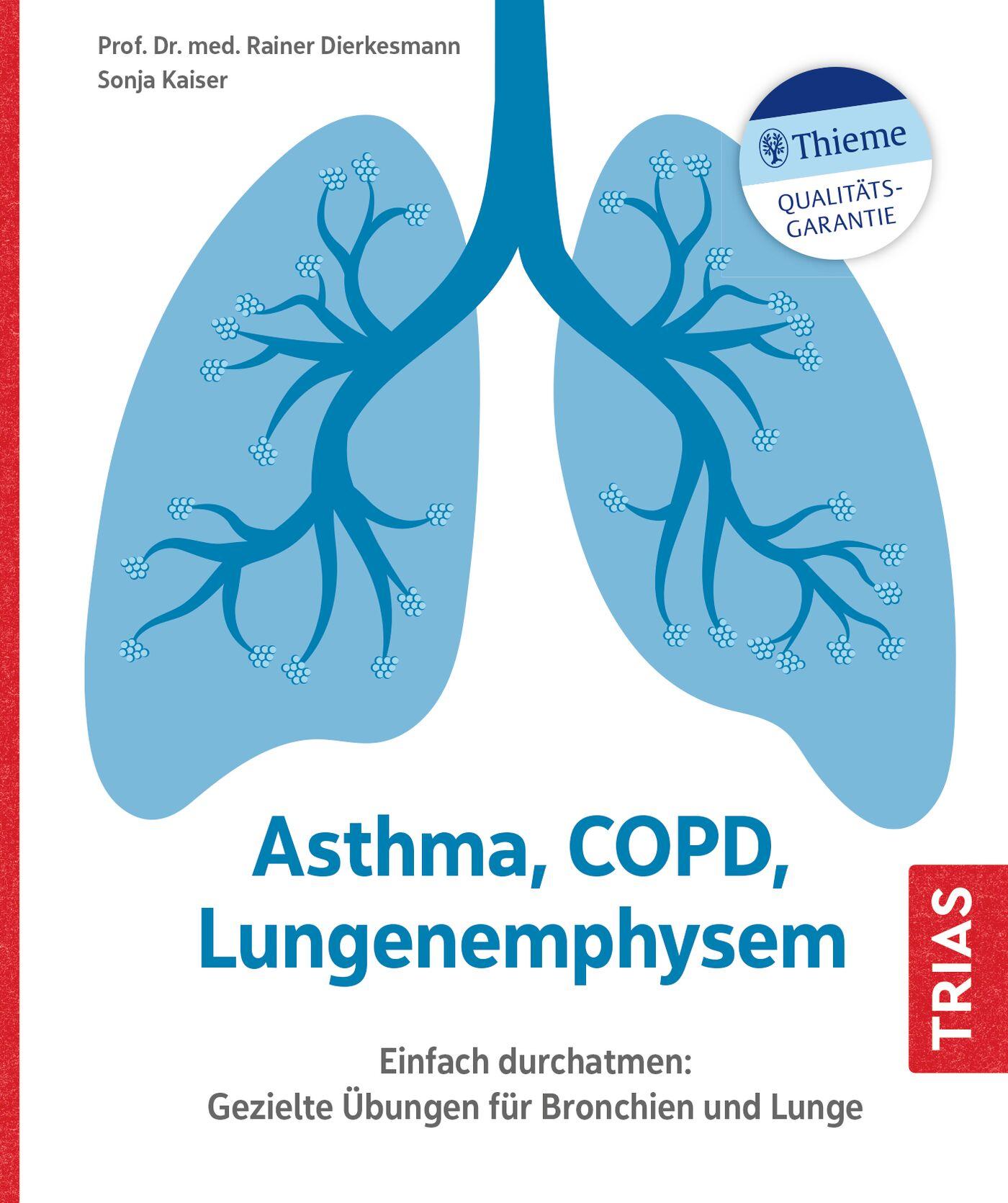 Vorderes Coverbild Asthma, COPD, Lungenemphysem