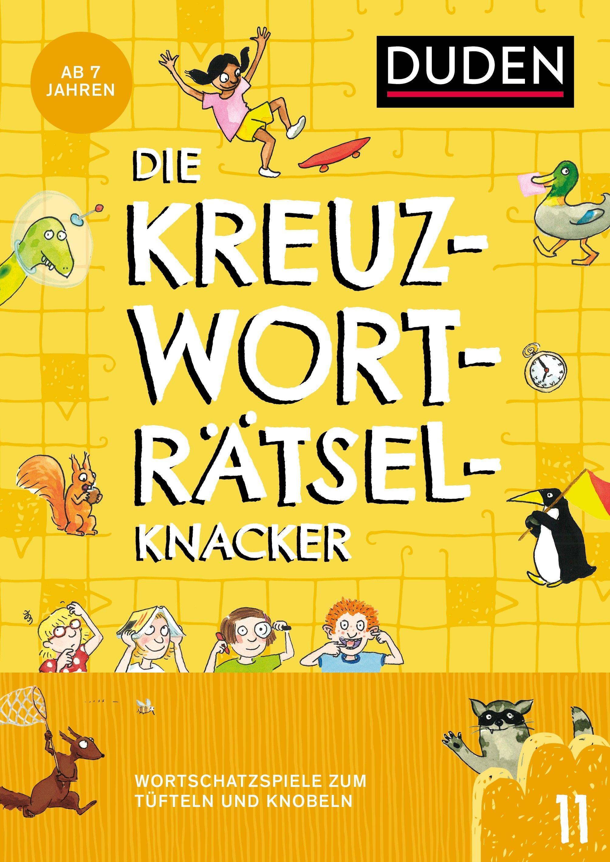 Vorderes Coverbild Kreuzworträtselknacker ? ab 7 Jahren (Band 11)