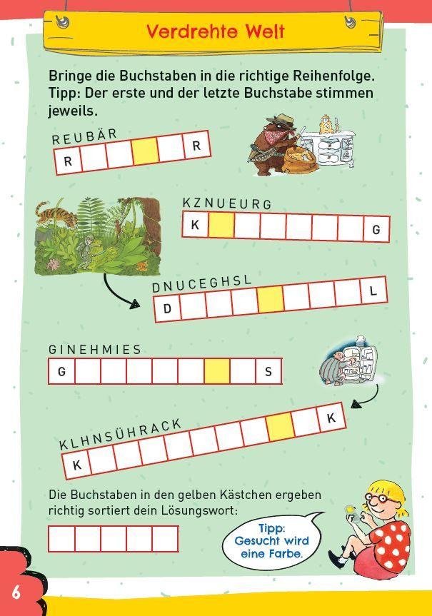 Beispielinhalt (Bild) Kreuzworträtselknacker ? ab 8 Jahren (Band 12)