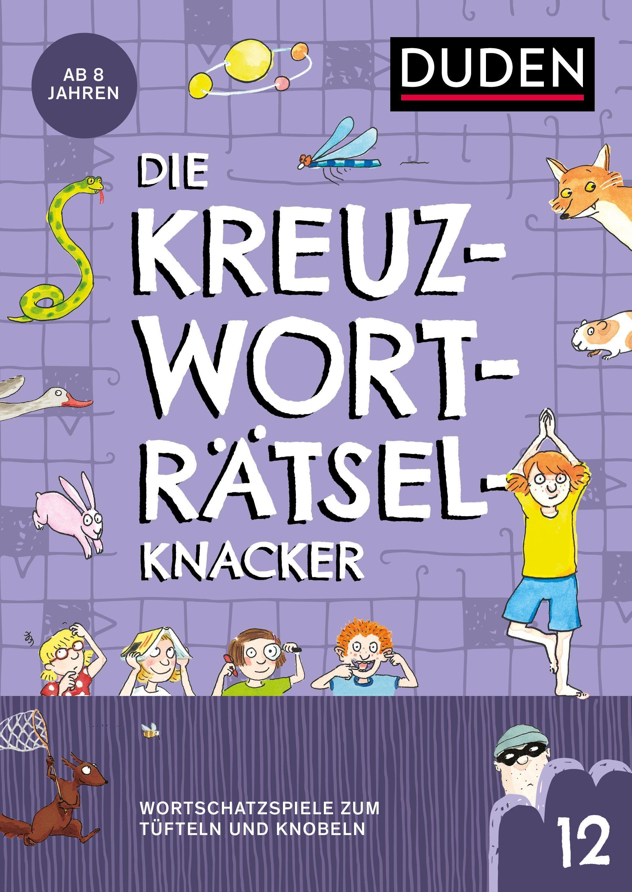 Vorderes Coverbild Kreuzworträtselknacker ? ab 8 Jahren (Band 12)