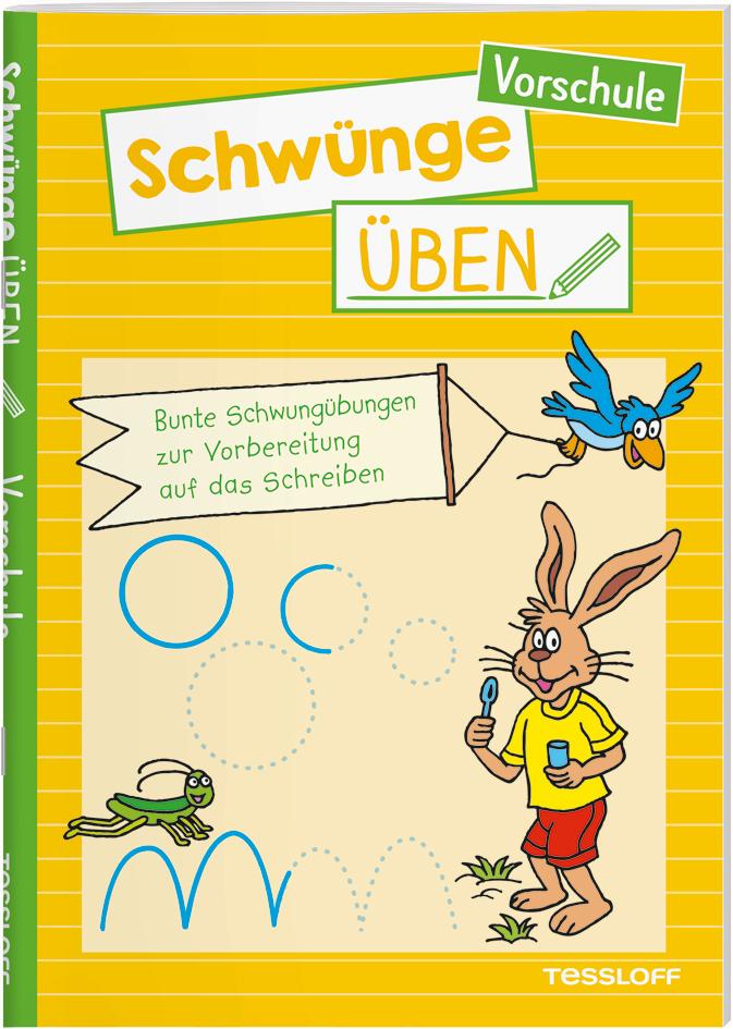Vorderes Coverbild Schwünge üben. Vorschule