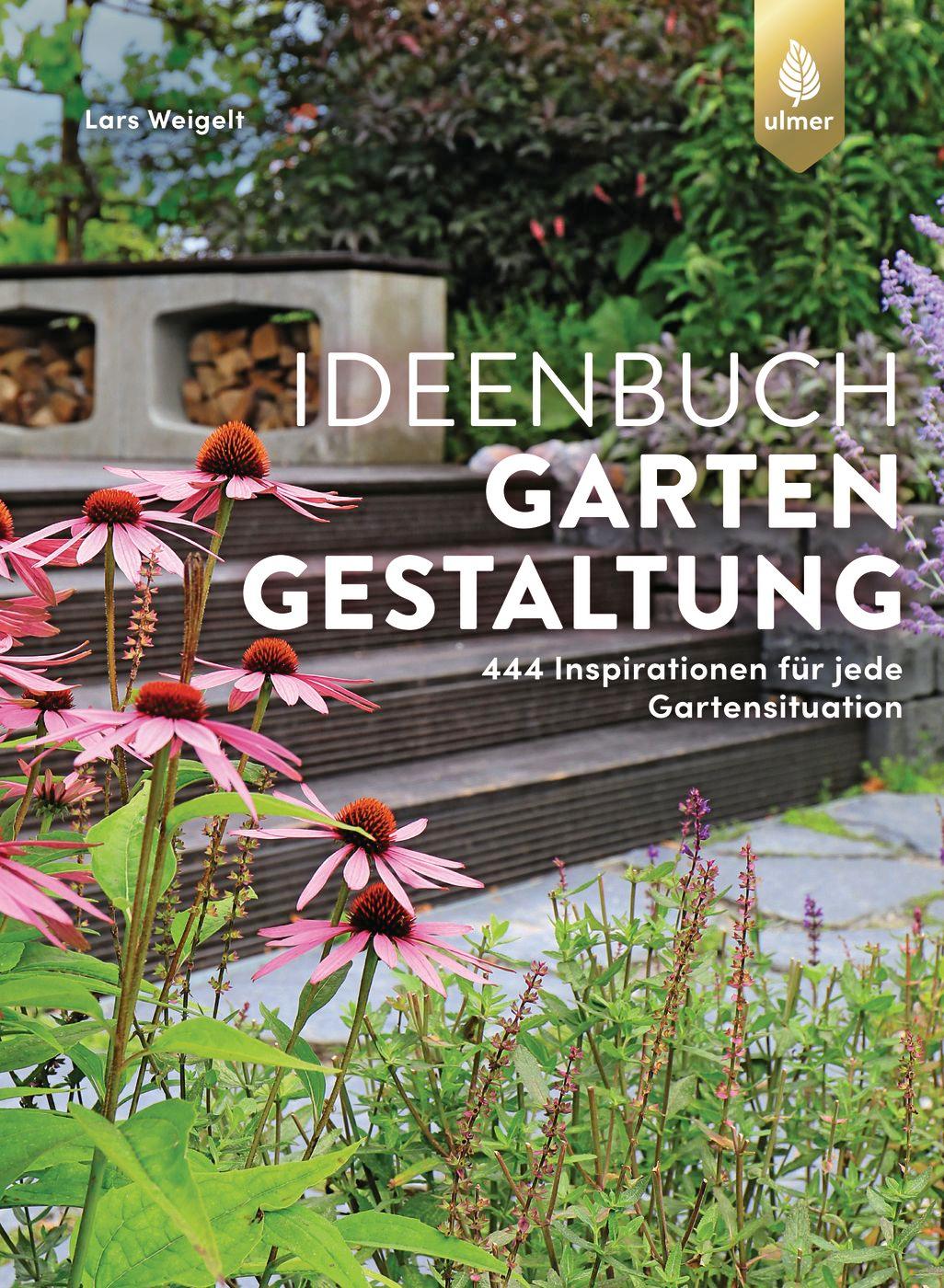 Vorderes Coverbild Ideenbuch Gartengestaltung